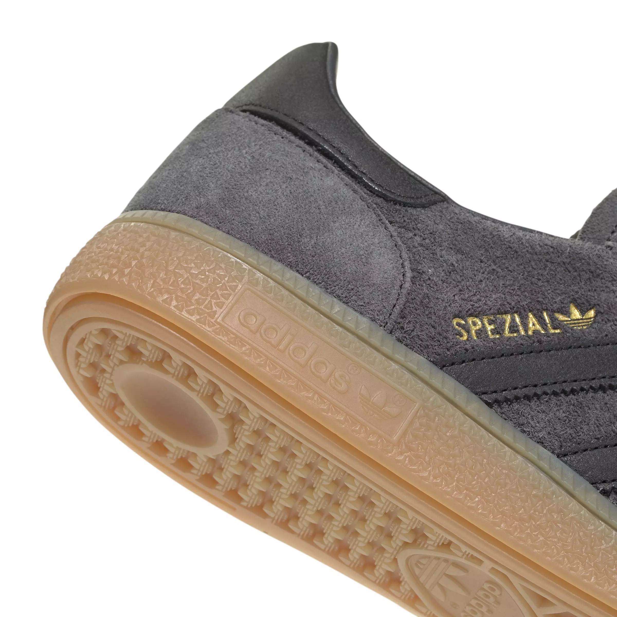 adidas Originals Handball Spezial "Carbon/Core Black/Gum 4" Men's Shoe - CARBON/BLACK/GUM