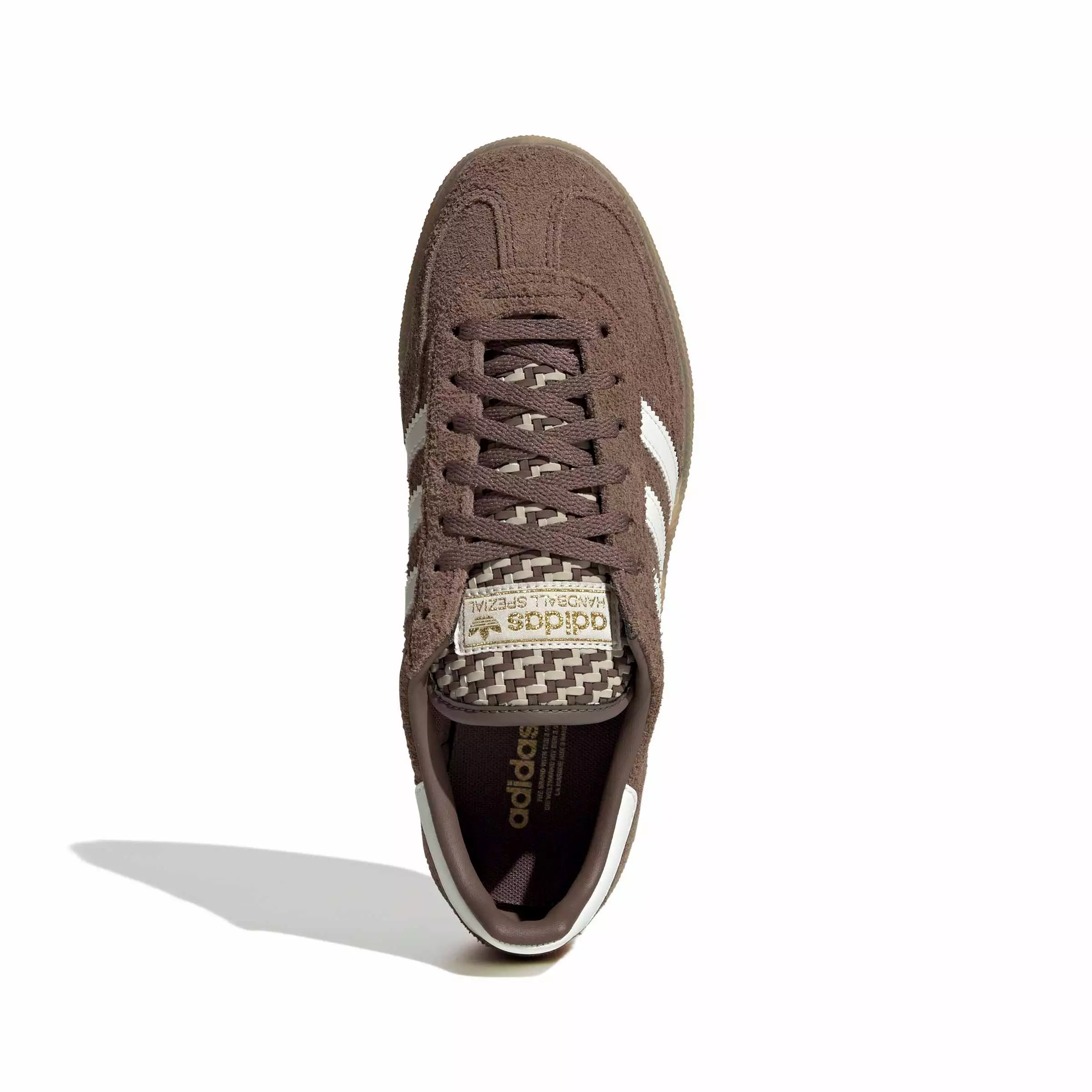 adidas Originals Handball Spezial "Earth Strata/Off White/Khaki Three" Women's Shoe - EARTH/OFF WHITE/KHAKI