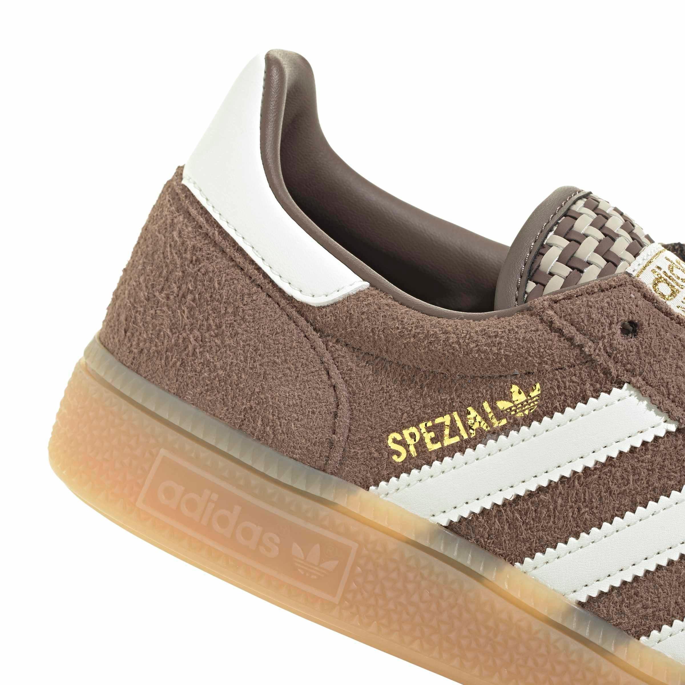 adidas Originals Handball Spezial "Earth Strata/Off White/Khaki Three" Women's Shoe - EARTH/OFF WHITE/KHAKI