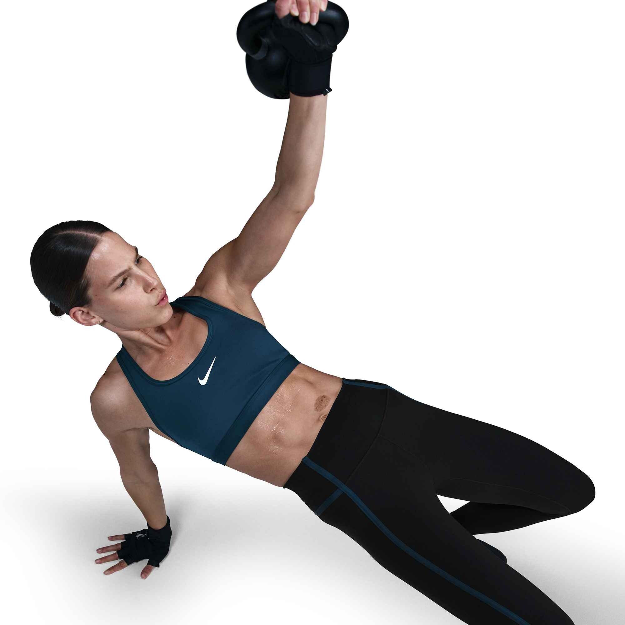 Nike Women's One High-Waisted 7/8 Leggings-Black - BLACK Thumbnail View 3