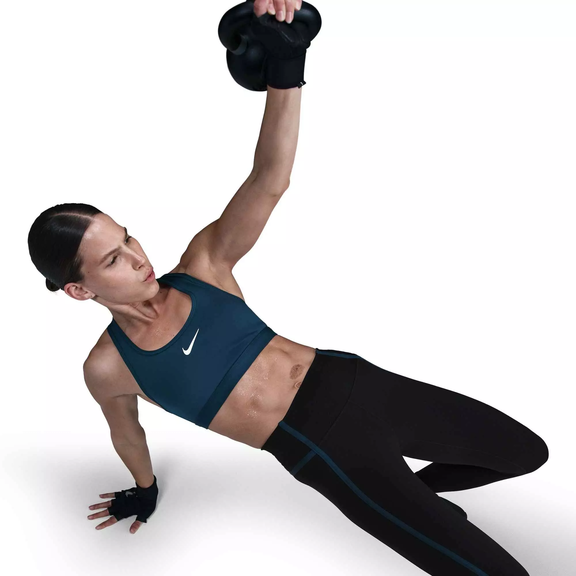 Nike Women's One High-Waisted 7/8 Leggings-Black - BLACK