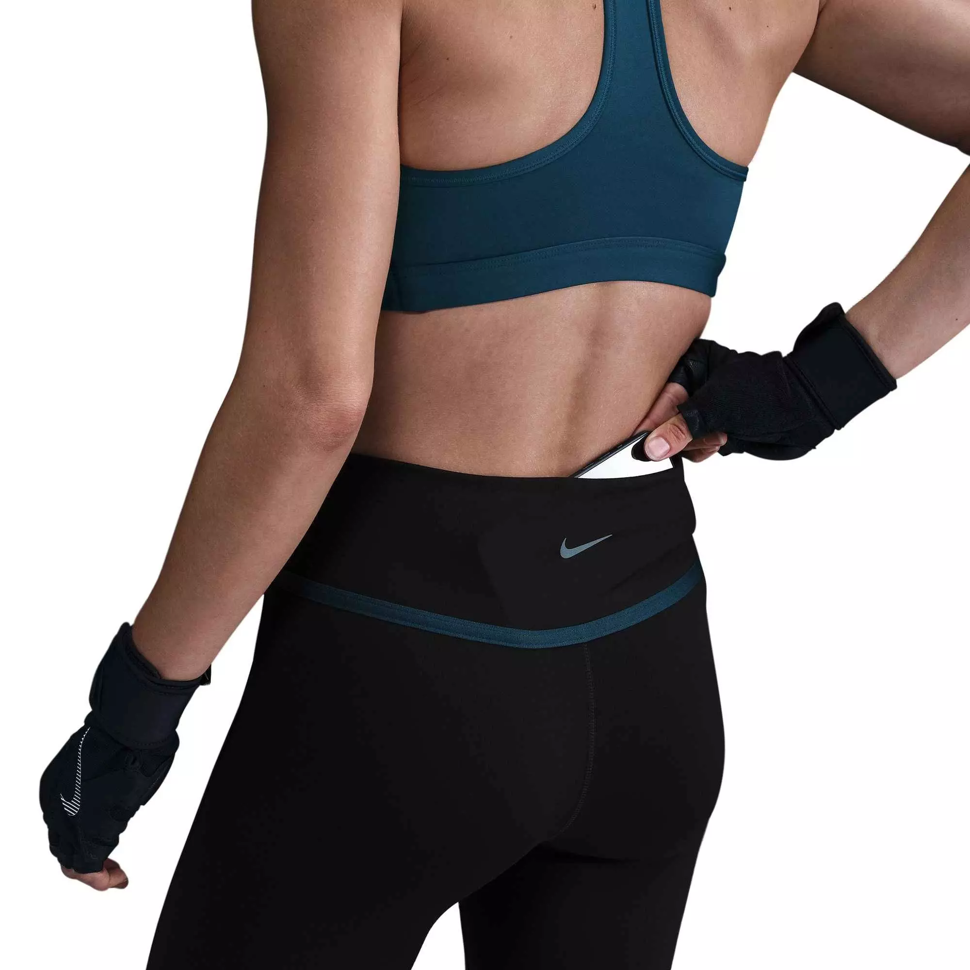 Nike Women's One High-Waisted 7/8 Leggings-Black - BLACK