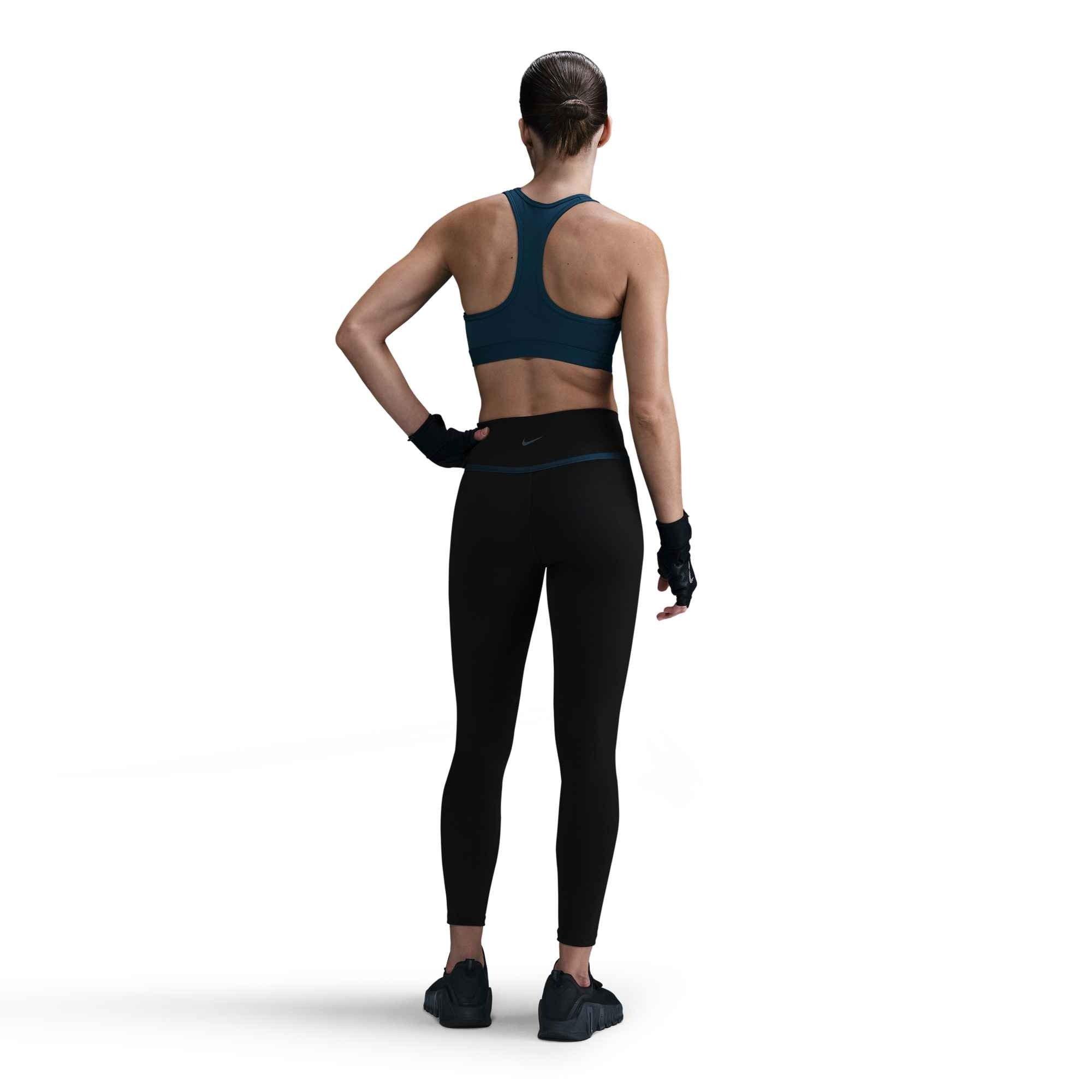 Nike Women's One High-Waisted 7/8 Leggings-Black - BLACK Thumbnail View 6