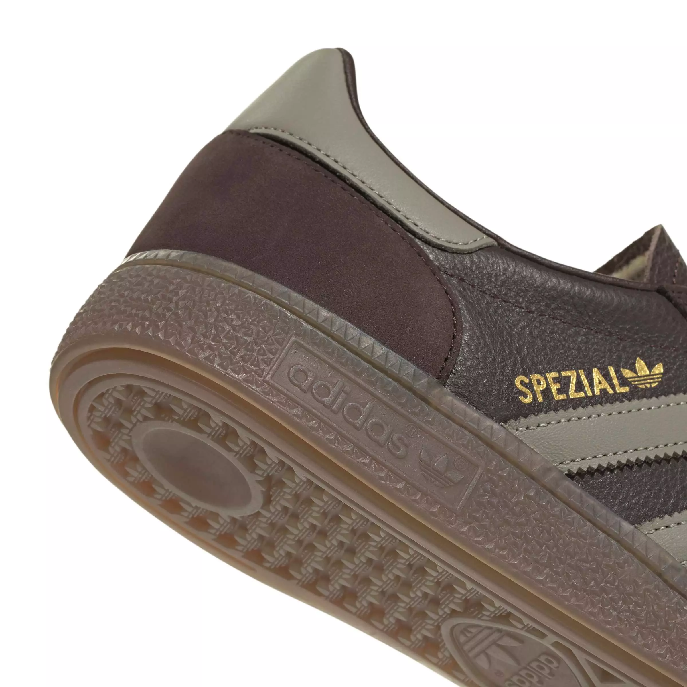 adidas Originals Handball Spezial "Aurora Coffee/Silver Pebble/Gum 5" Men's Shoe - COFFEE/SILVER/GUM