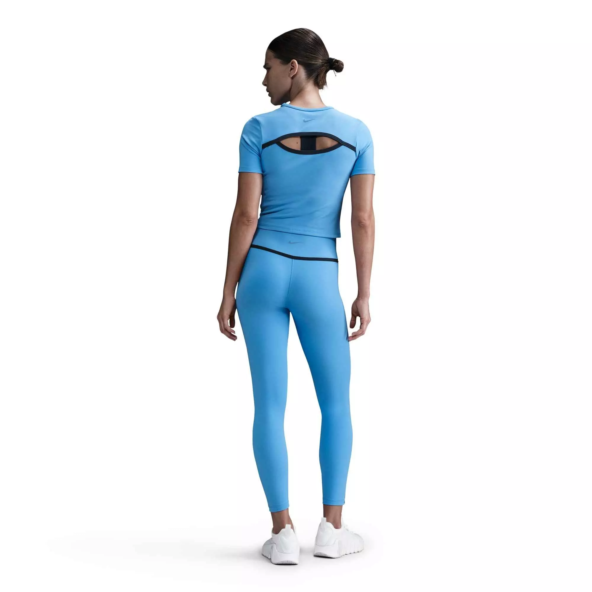 Nike Women's One High-Waisted 7/8 Leggings-Blue - BLUE