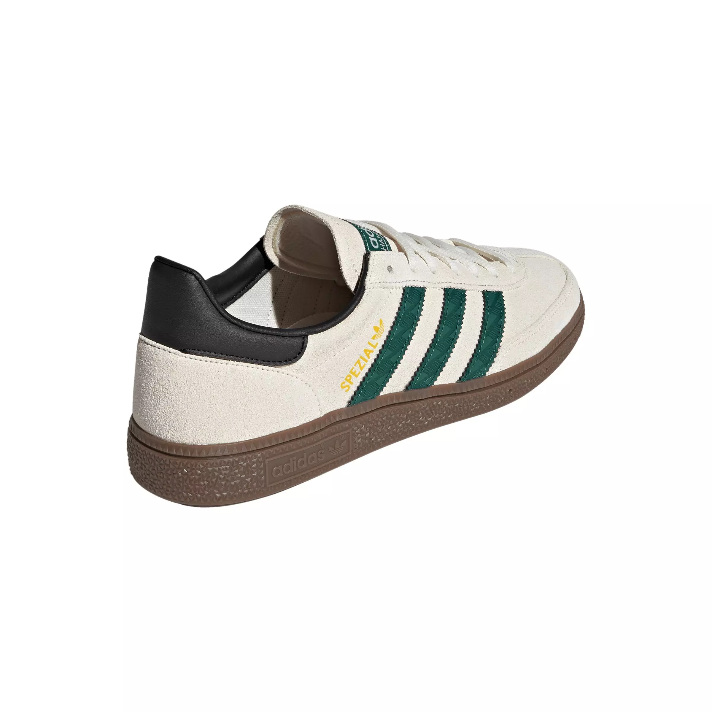 adidas Originals Handball Spezial "Off White/Collegiate Green/Gum 5" Men's Shoe - OFF WHITE/GREEN/GUM