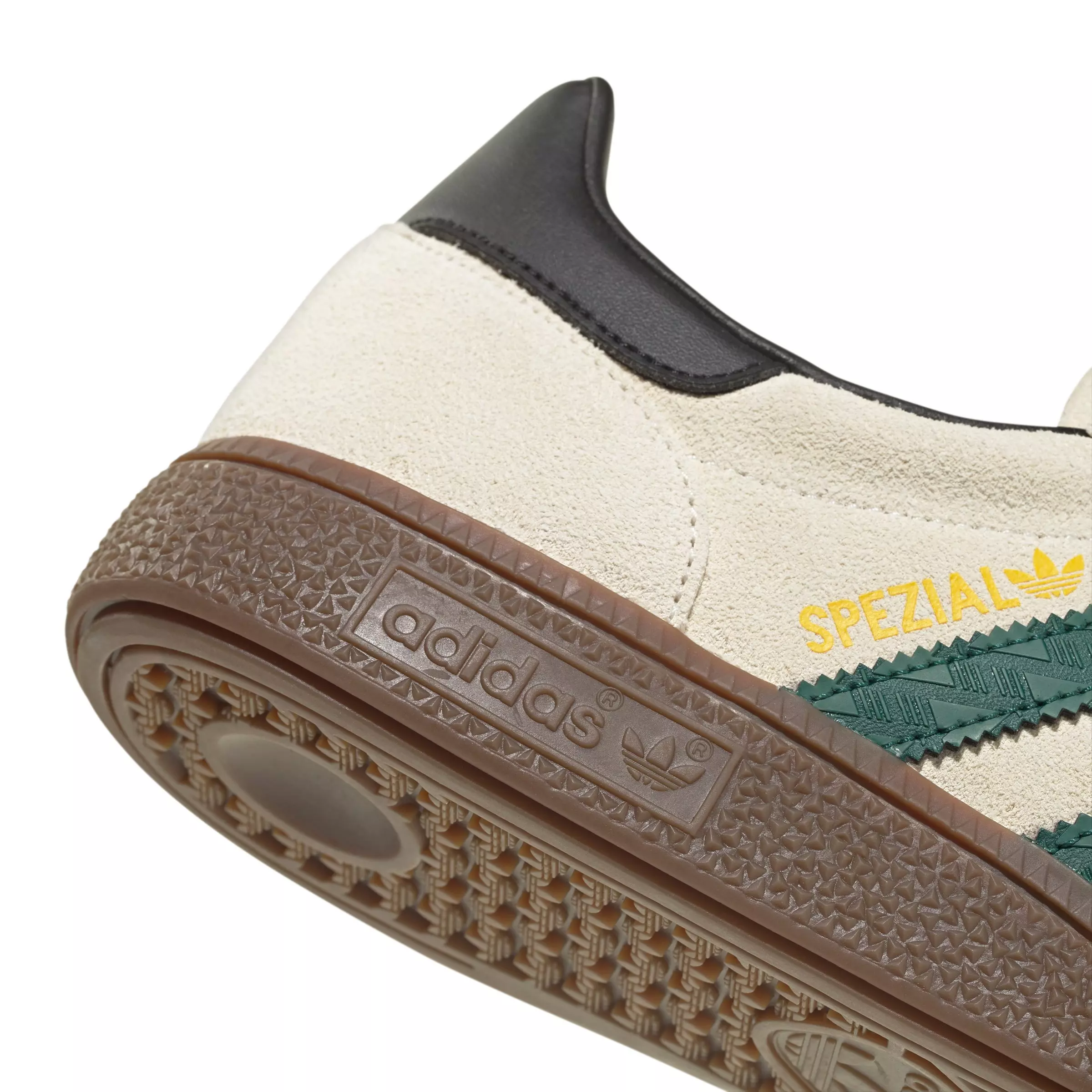 adidas Originals Handball Spezial "Off White/Collegiate Green/Gum 5" Men's Shoe - OFF WHITE/GREEN/GUM