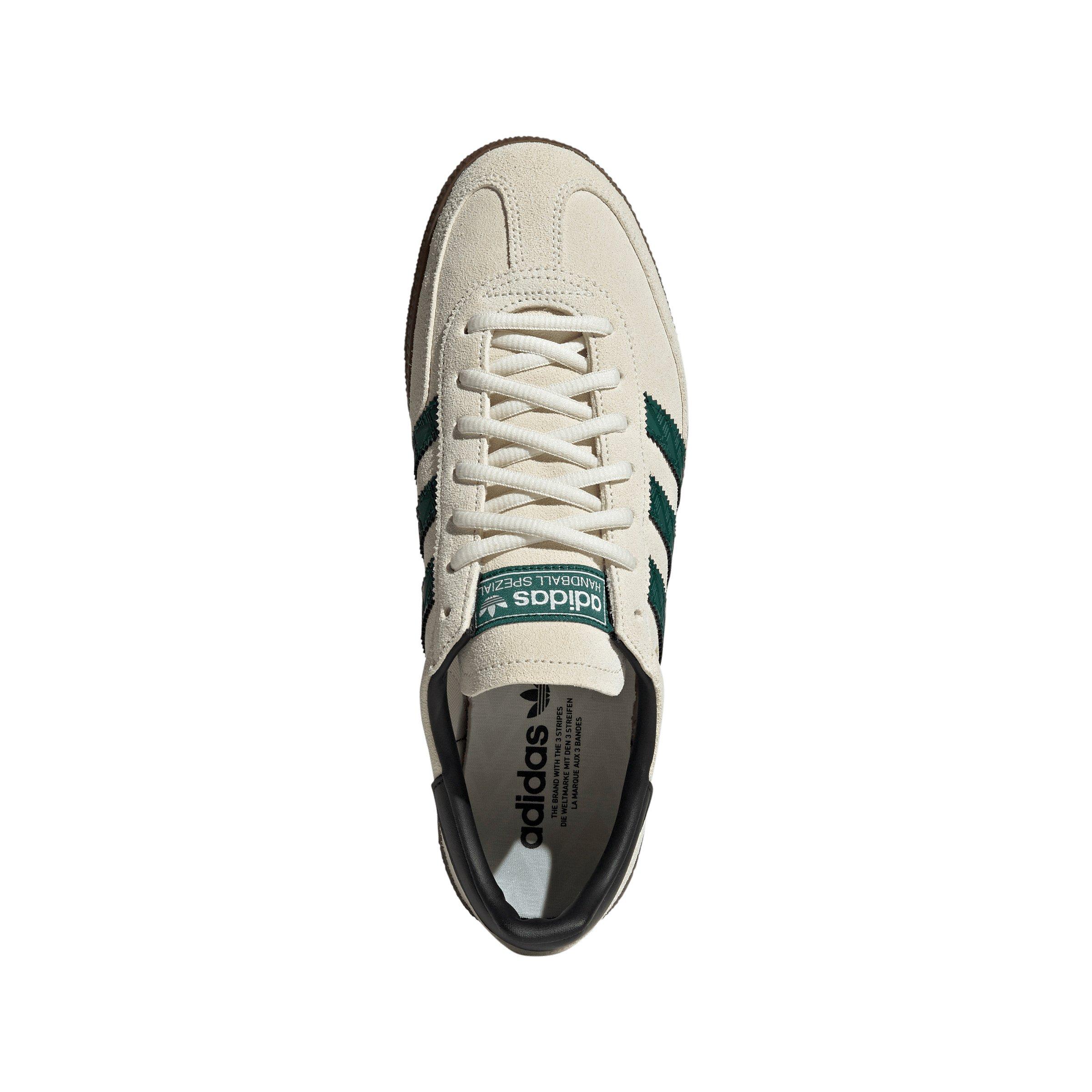 adidas Originals Handball Spezial "Off White/Collegiate Green/Gum 5" Men's Shoe - OFF WHITE/GREEN/GUM Thumbnail View 7