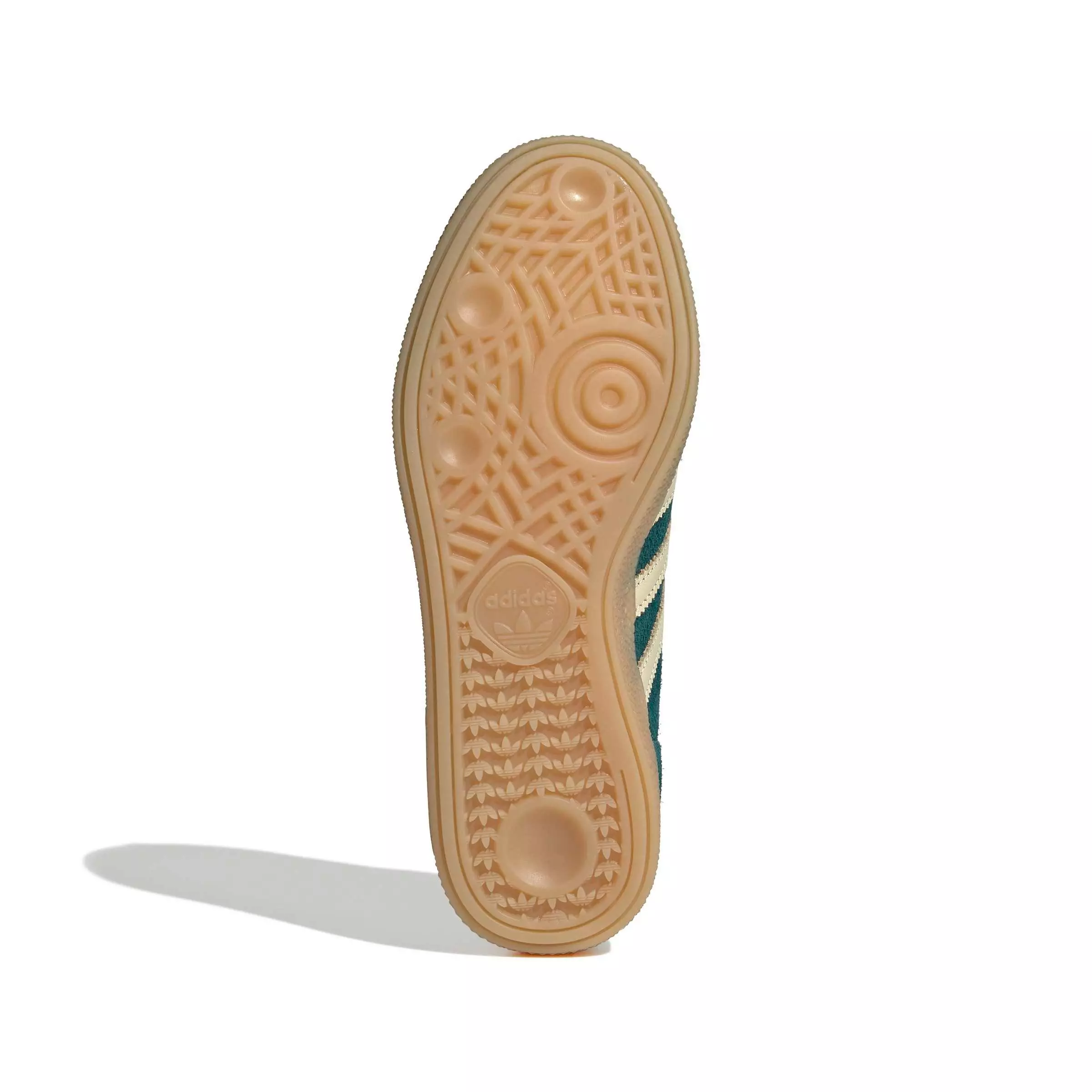 adidas Originals Handball Spezial "Rich Green/Warm Vanilla/Gold Metallic" Women's Shoe - GREEN/VANILLA/GOLD