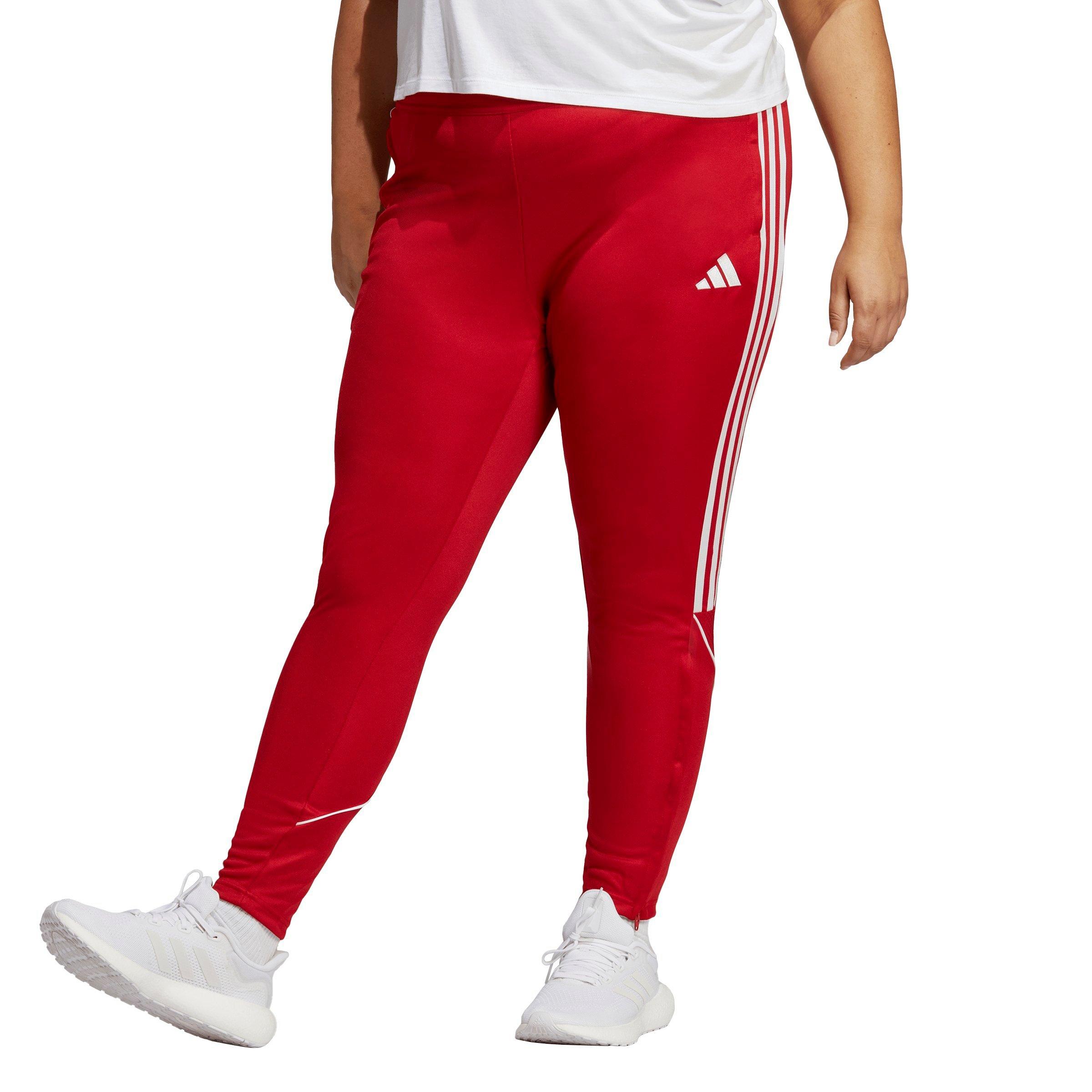 adidas Women's Tiro 23 League Tracksuit Pants - Red - Hibbett