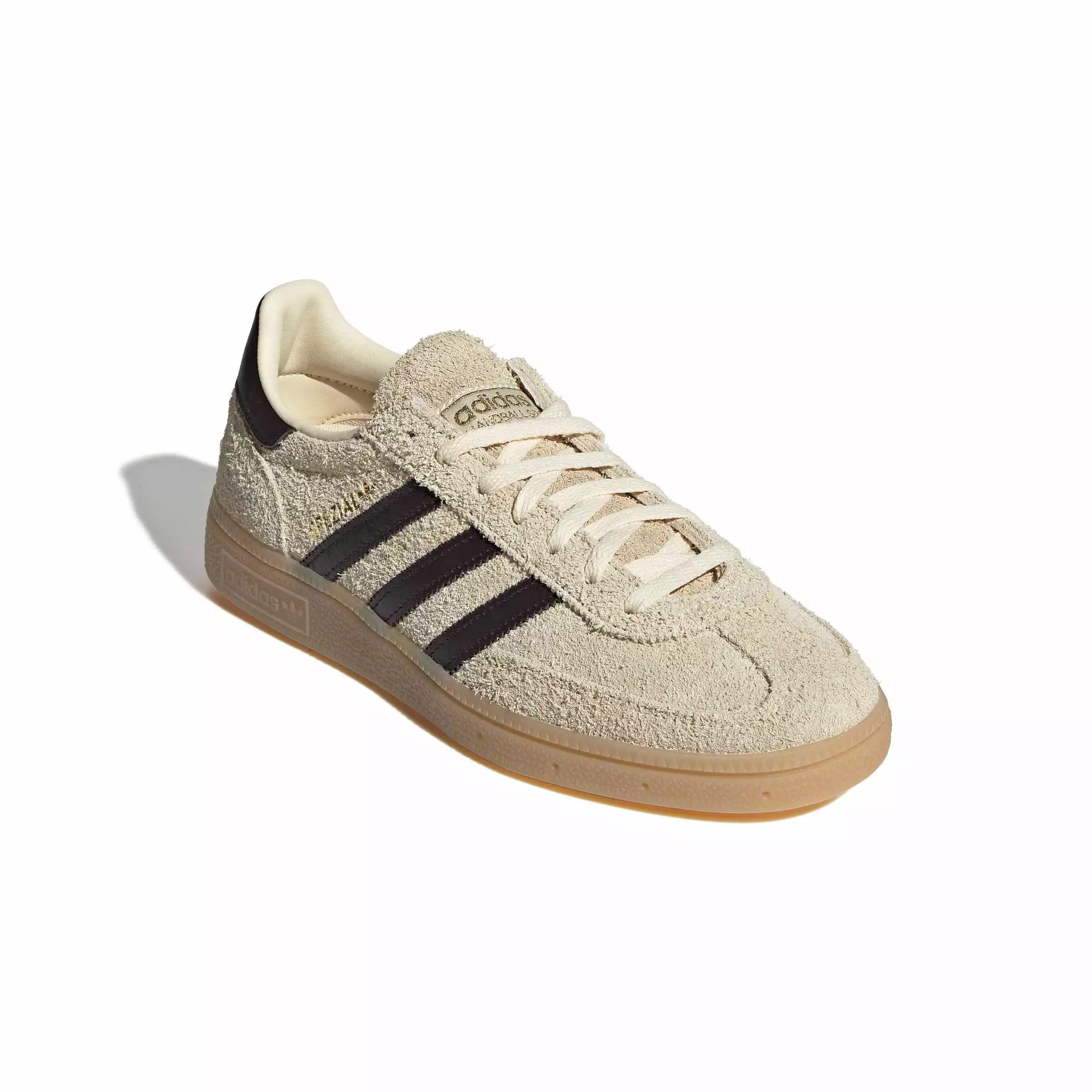 adidas Originals Handball Spezial "Warm Vanilla/Aurora Coffee/Gold Metallic" Women's Shoe - VANILLA/COFFEE/GOLD