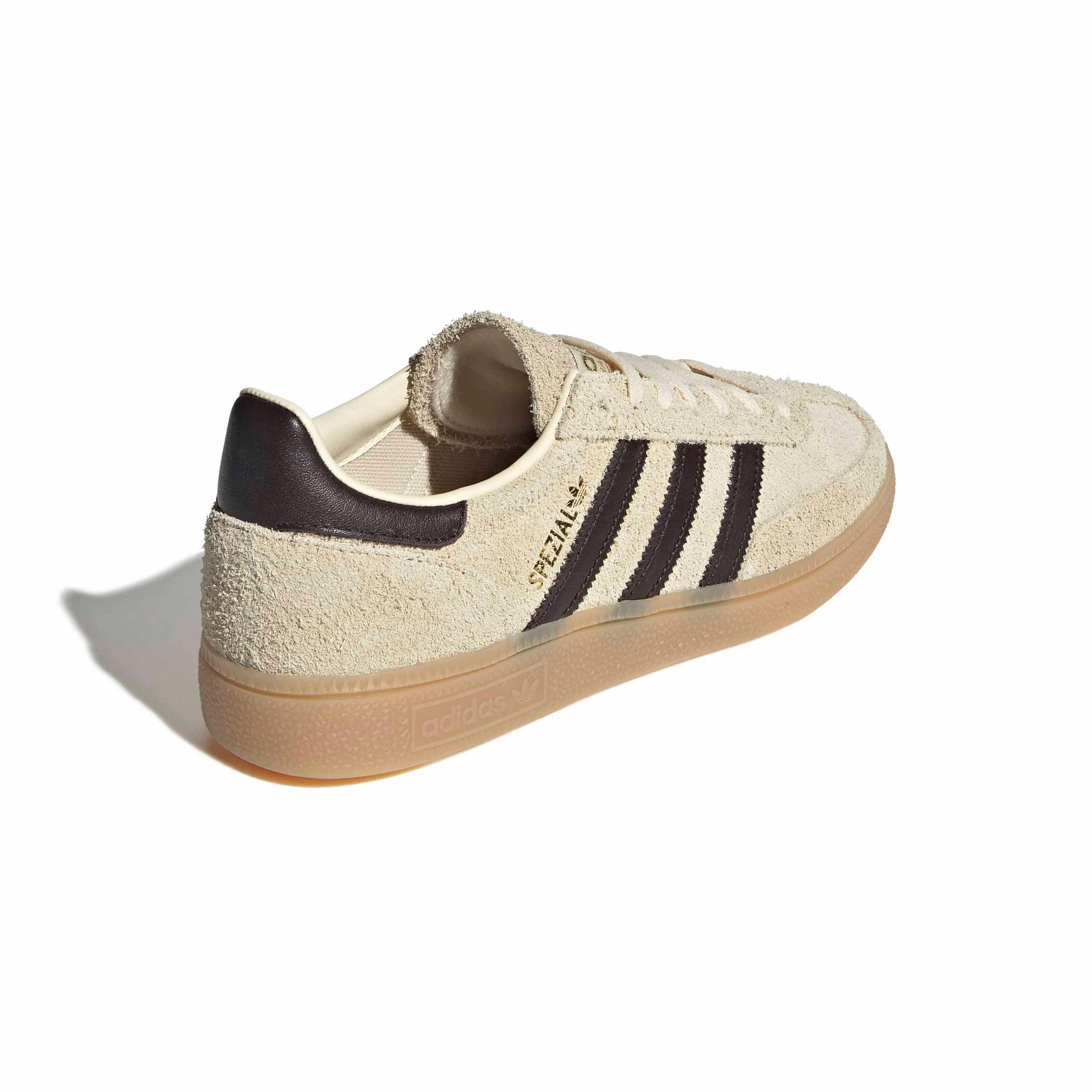 adidas Originals Handball Spezial "Warm Vanilla/Aurora Coffee/Gold Metallic" Women's Shoe - VANILLA/COFFEE/GOLD
