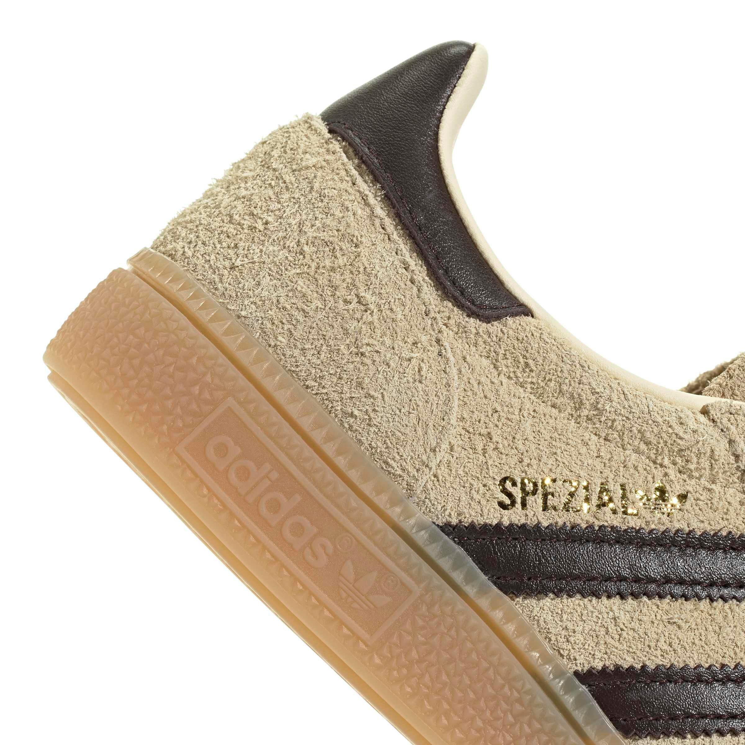 adidas Originals Handball Spezial "Warm Vanilla/Aurora Coffee/Gold Metallic" Women's Shoe - VANILLA/COFFEE/GOLD