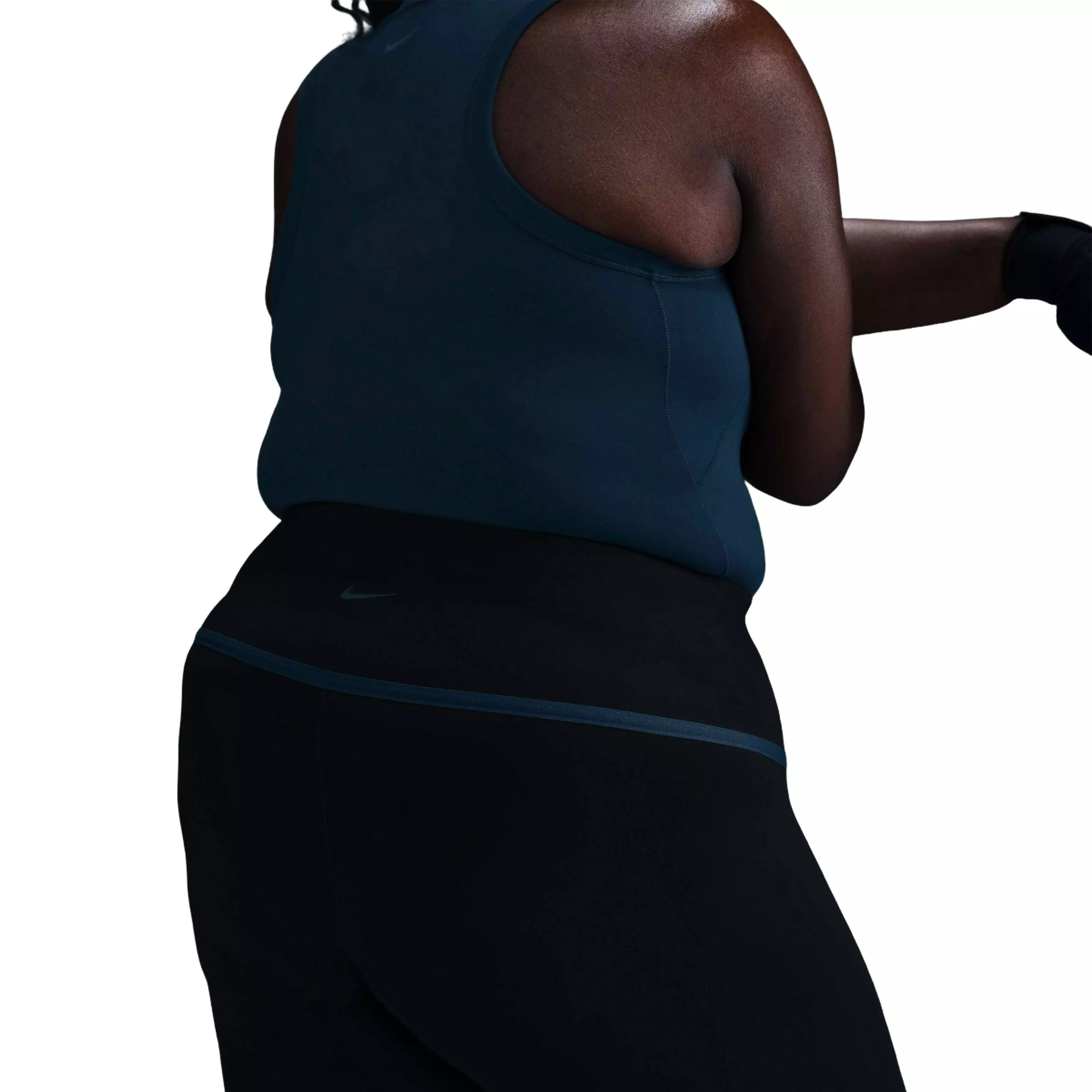 Nike Women's One 7/8 High-Waisted Leggings-Black - BLACK