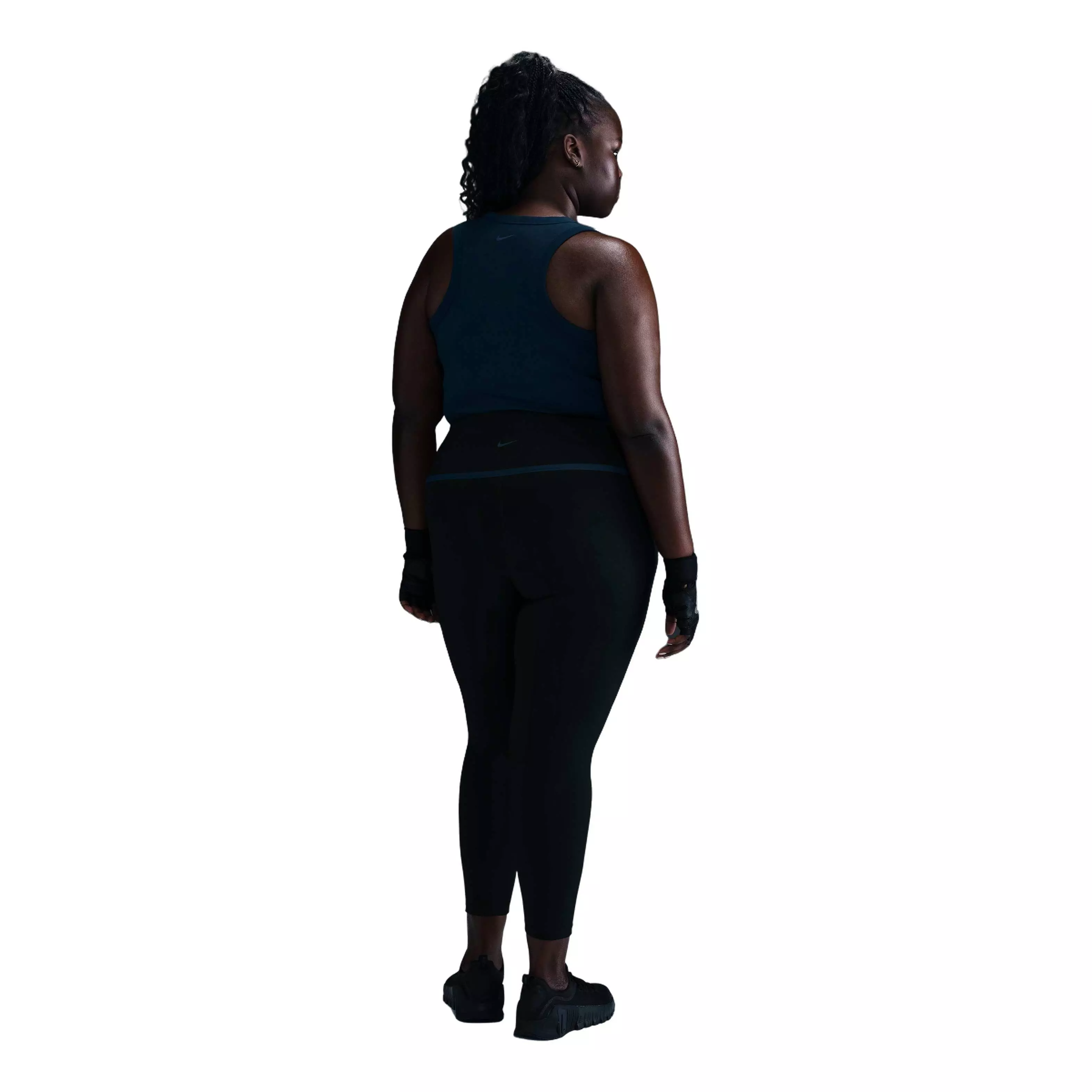 Nike Women's One 7/8 High-Waisted Leggings-Black - BLACK