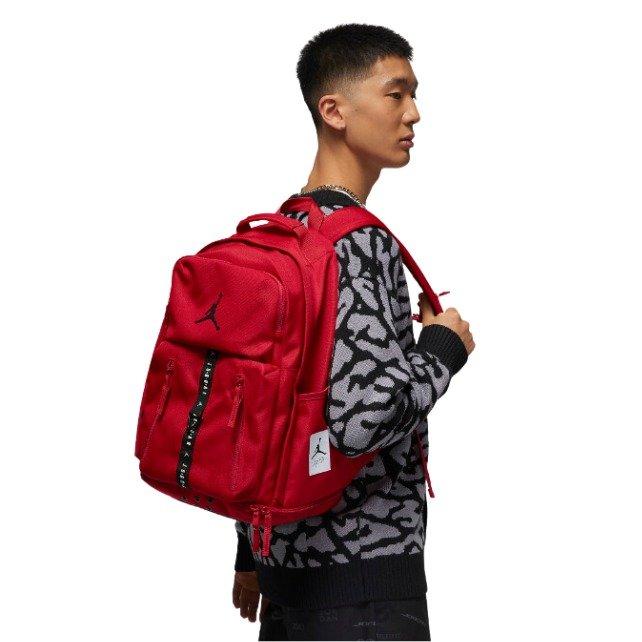 hibbett sports red nike backpack Jordan Jumpman Sport Backpack - Red with Shoe Garage