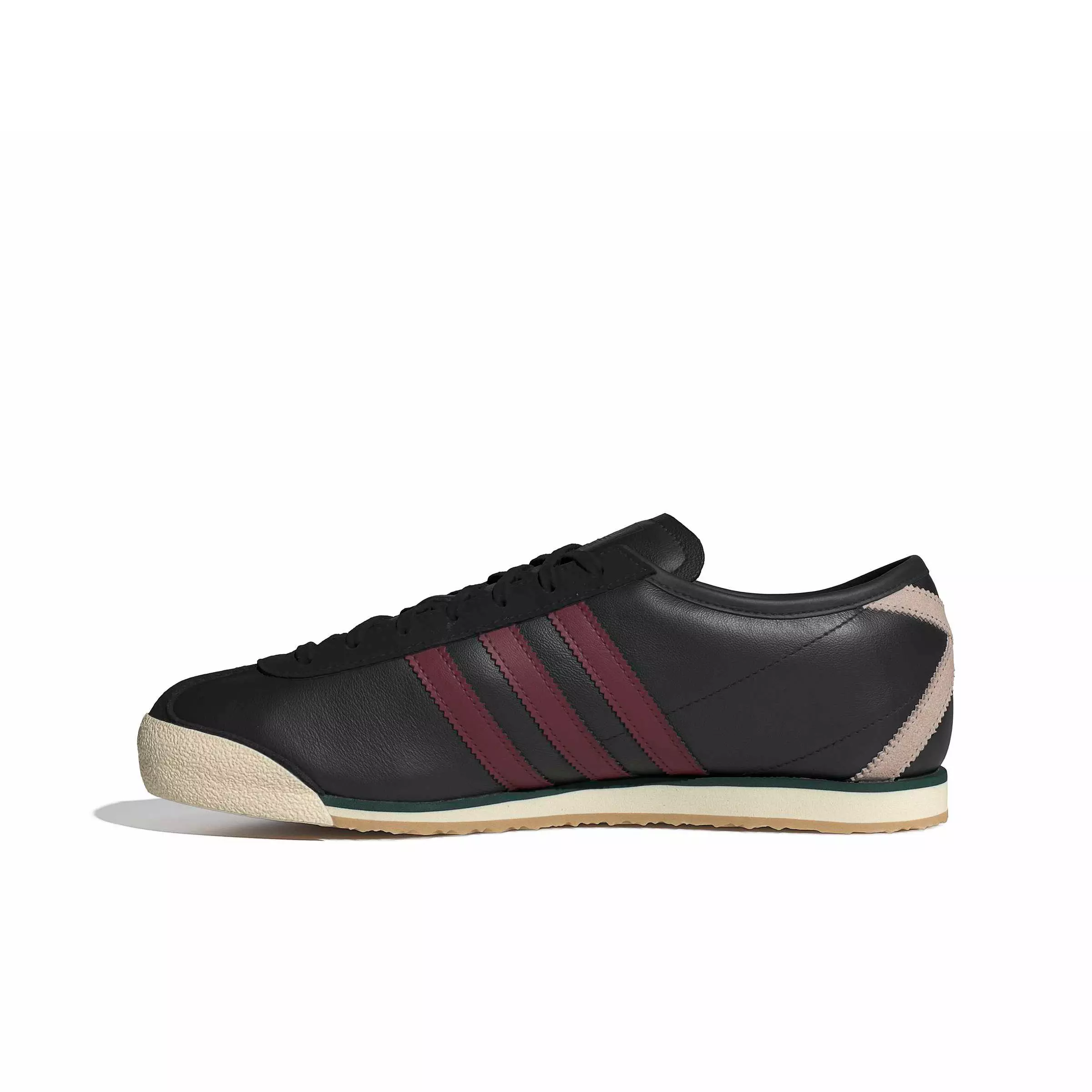 adidas Originals Italia 70s "Core Black/Shadow Red/Wonder Beige" Men's Shoe - BLACK/RED/BEIGE
