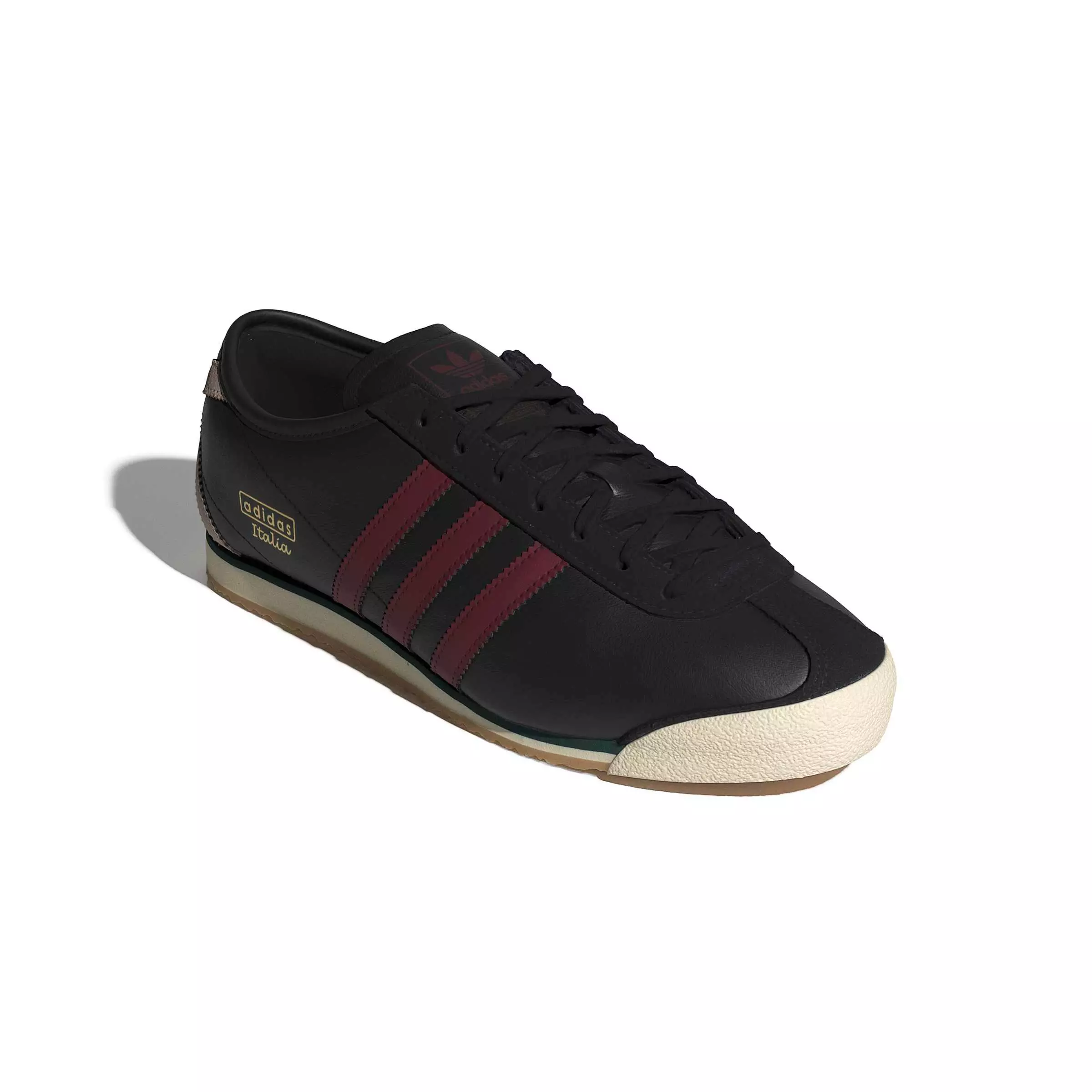 adidas Originals Italia 70s "Core Black/Shadow Red/Wonder Beige" Men's Shoe - BLACK/RED/BEIGE