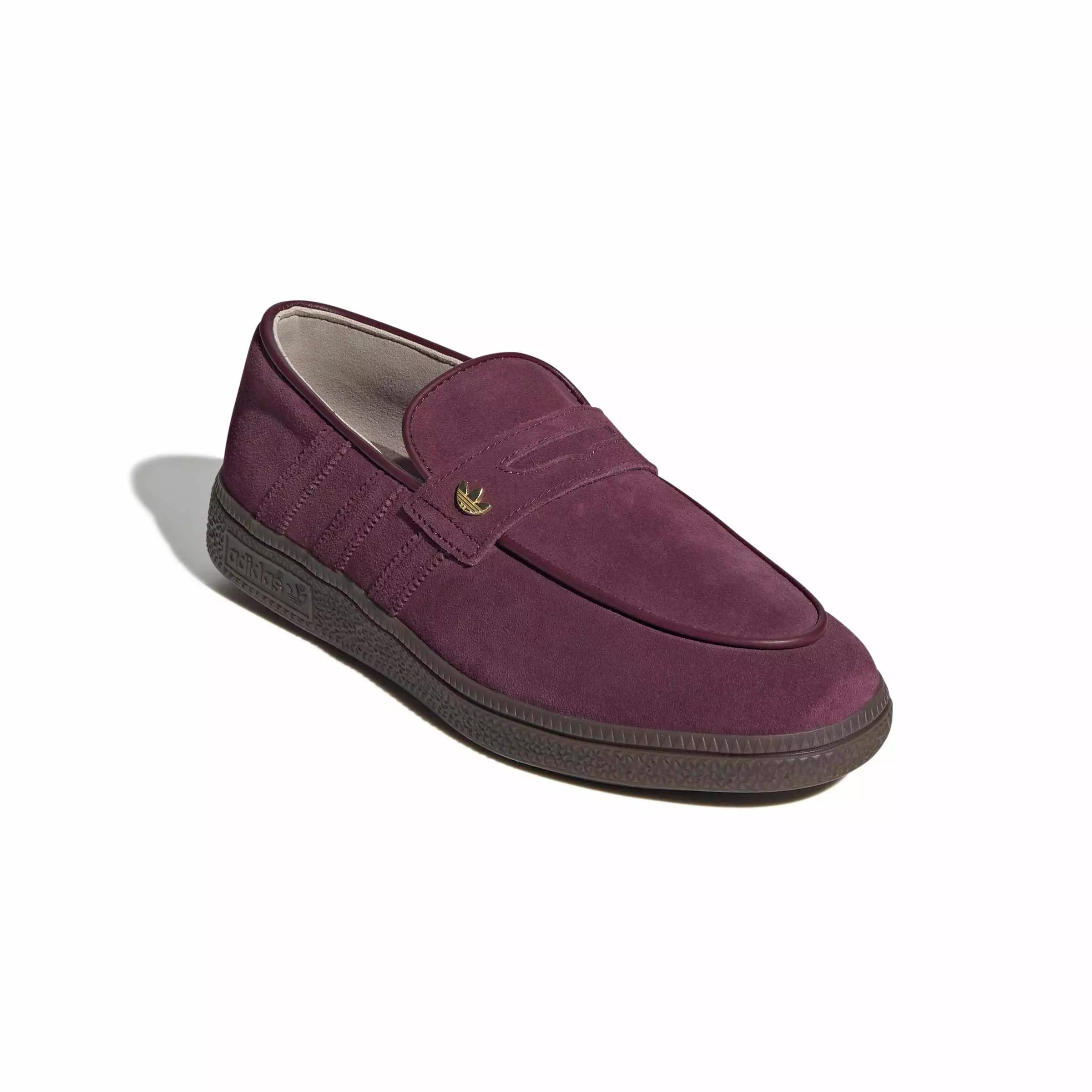 adidas Originals Handball Spezial Loafer "Maroon/Maroon/Gum 5" Women's Shoe - MAROON/MAROON/GUM