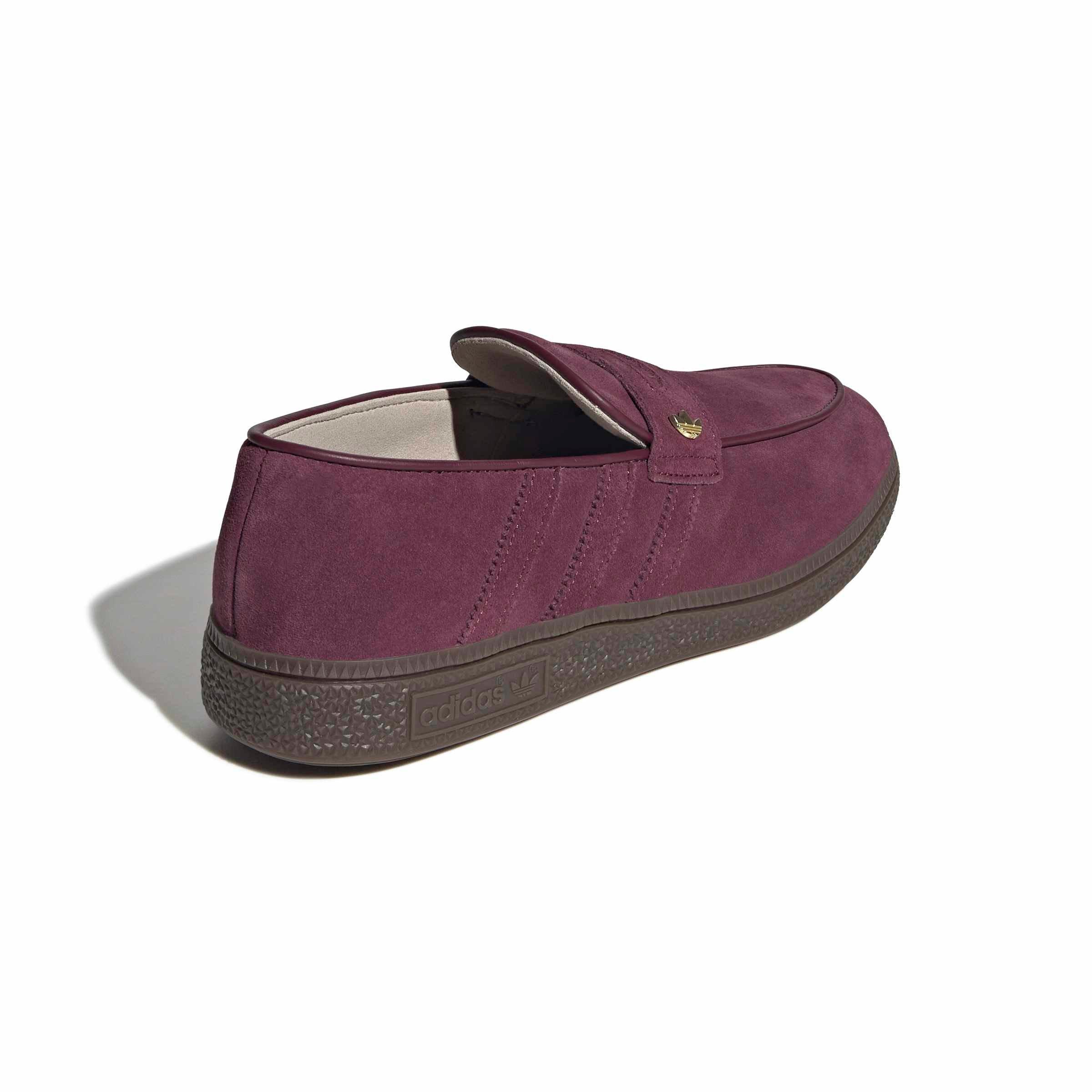 adidas Originals Handball Spezial Loafer "Maroon/Maroon/Gum 5" Women's Shoe - MAROON/MAROON/GUM
