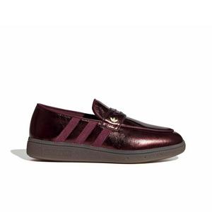 adidas Originals Handball Spezial Loafer "Maroon/Maroon/Gold Metallic" Women's Shoe - MAROON/MAROON/GOLD