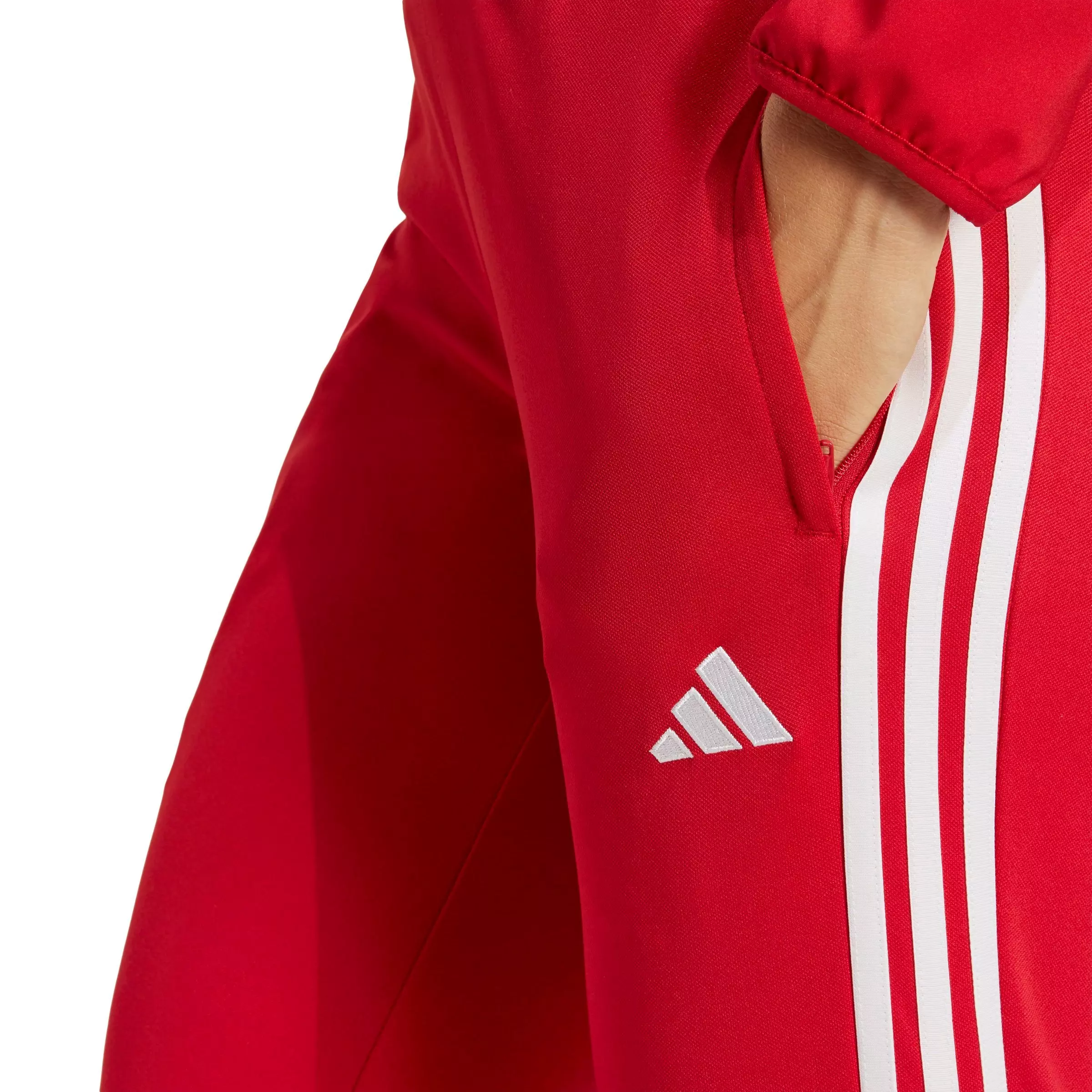adidas Women's Tiro 23 League Tracksuit Pants - Red - RED