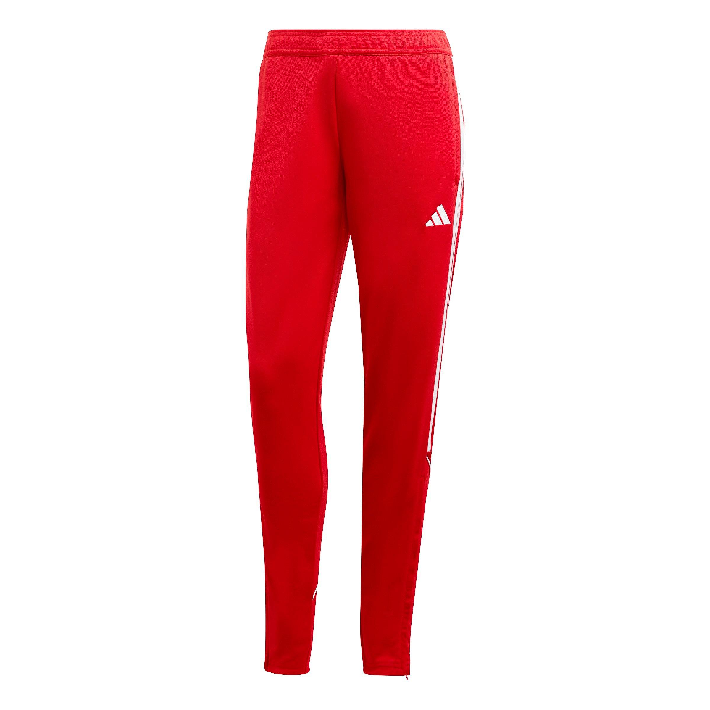 adidas Women's Tiro 23 League Tracksuit Pants - Red - Hibbett