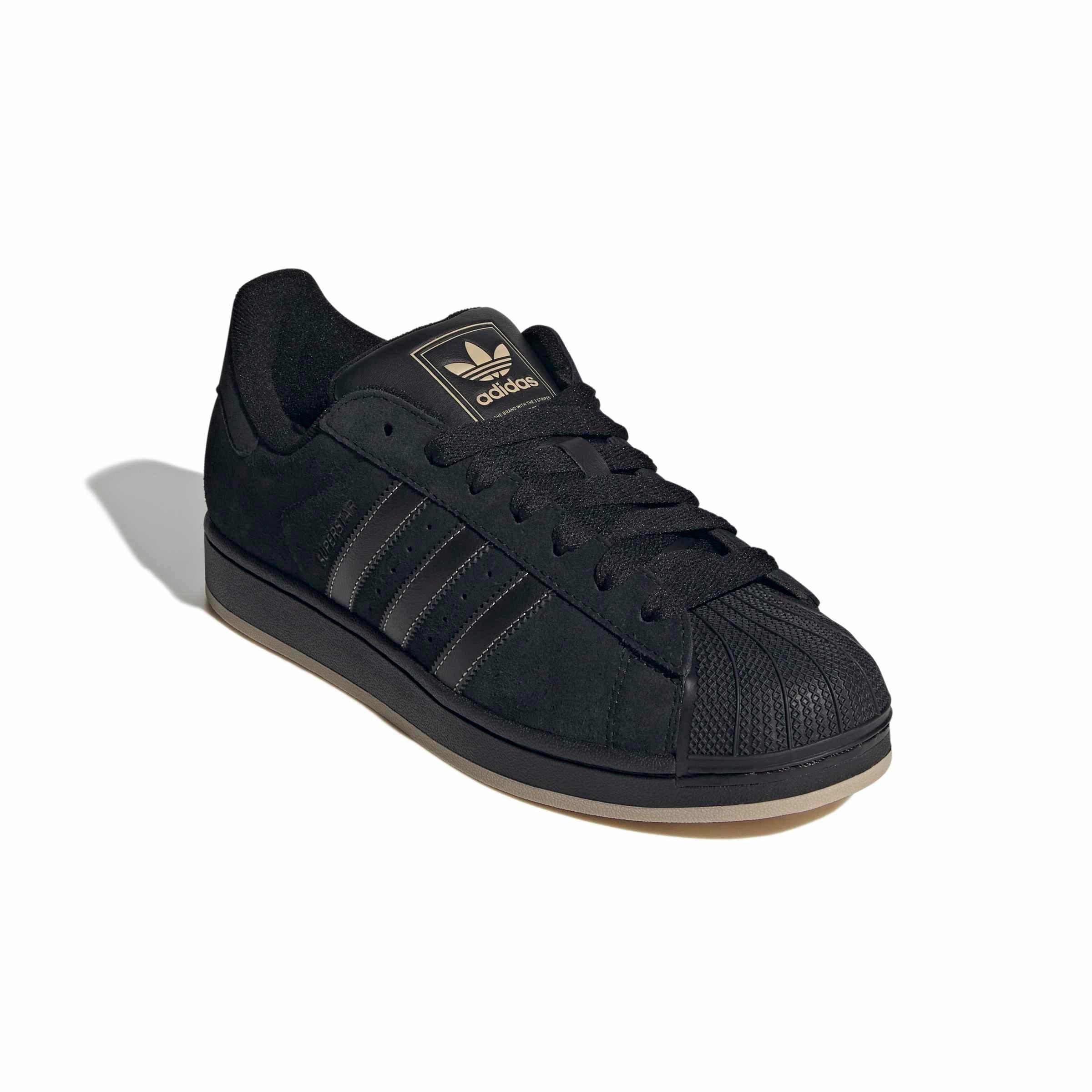 adidas Originals Superstar II "Core Black/Core Black/Stone Khaki" Men's Shoe - BLACK/BLACK/STONE Thumbnail View 3