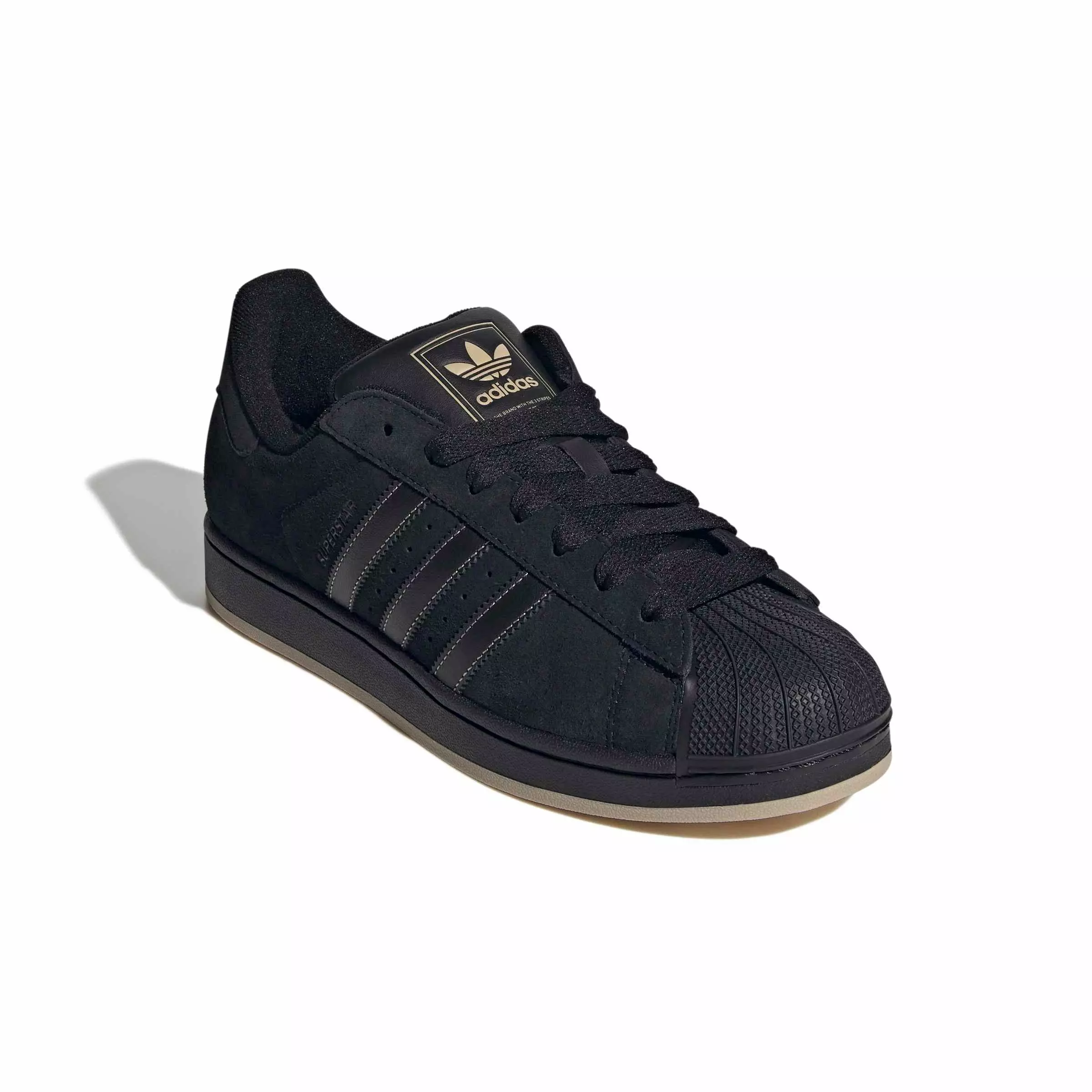 adidas Originals Superstar II "Core Black/Core Black/Stone Khaki" Men's Shoe - BLACK/BLACK/STONE
