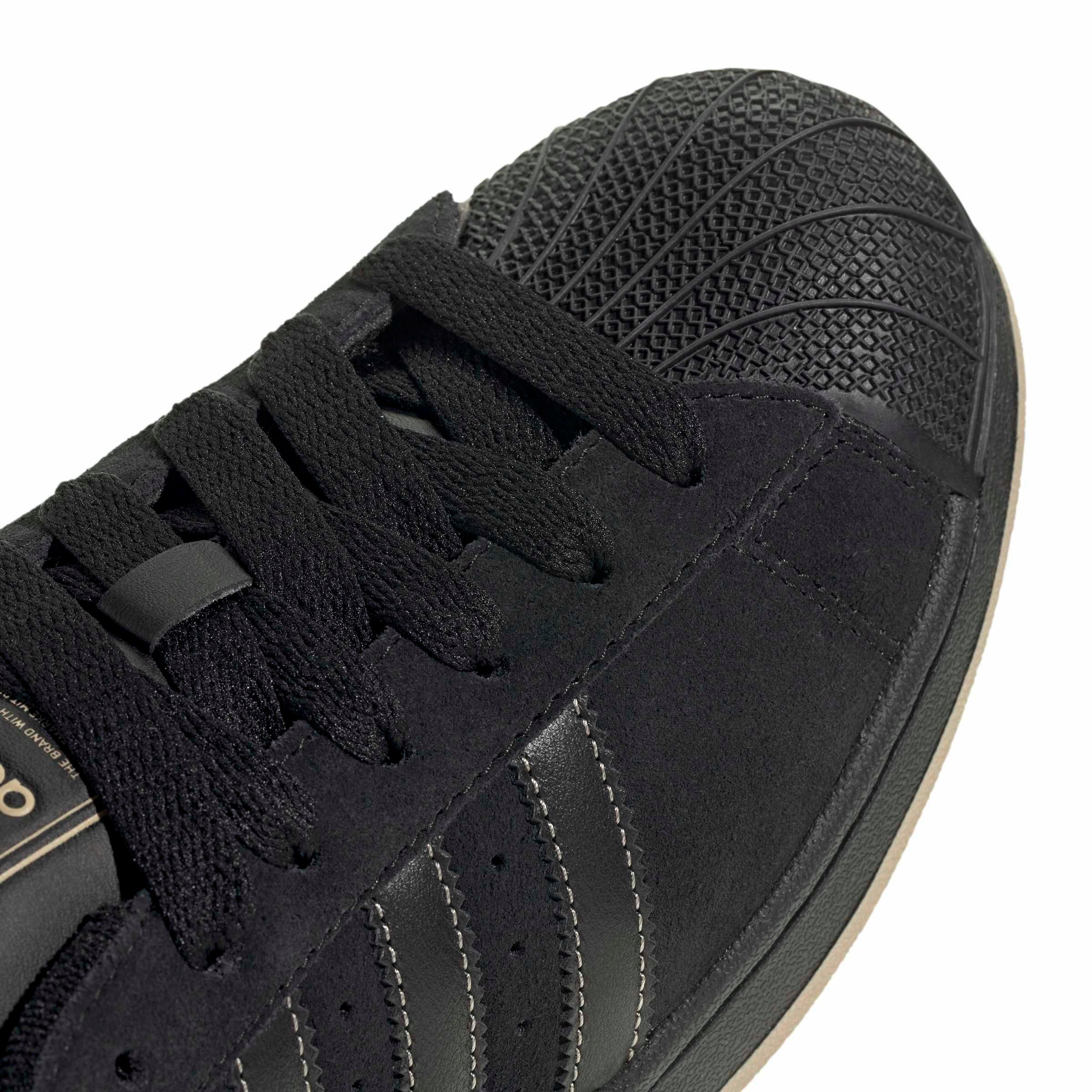 adidas Originals Superstar II "Core Black/Core Black/Stone Khaki" Men's Shoe - BLACK/BLACK/STONE Thumbnail View 7