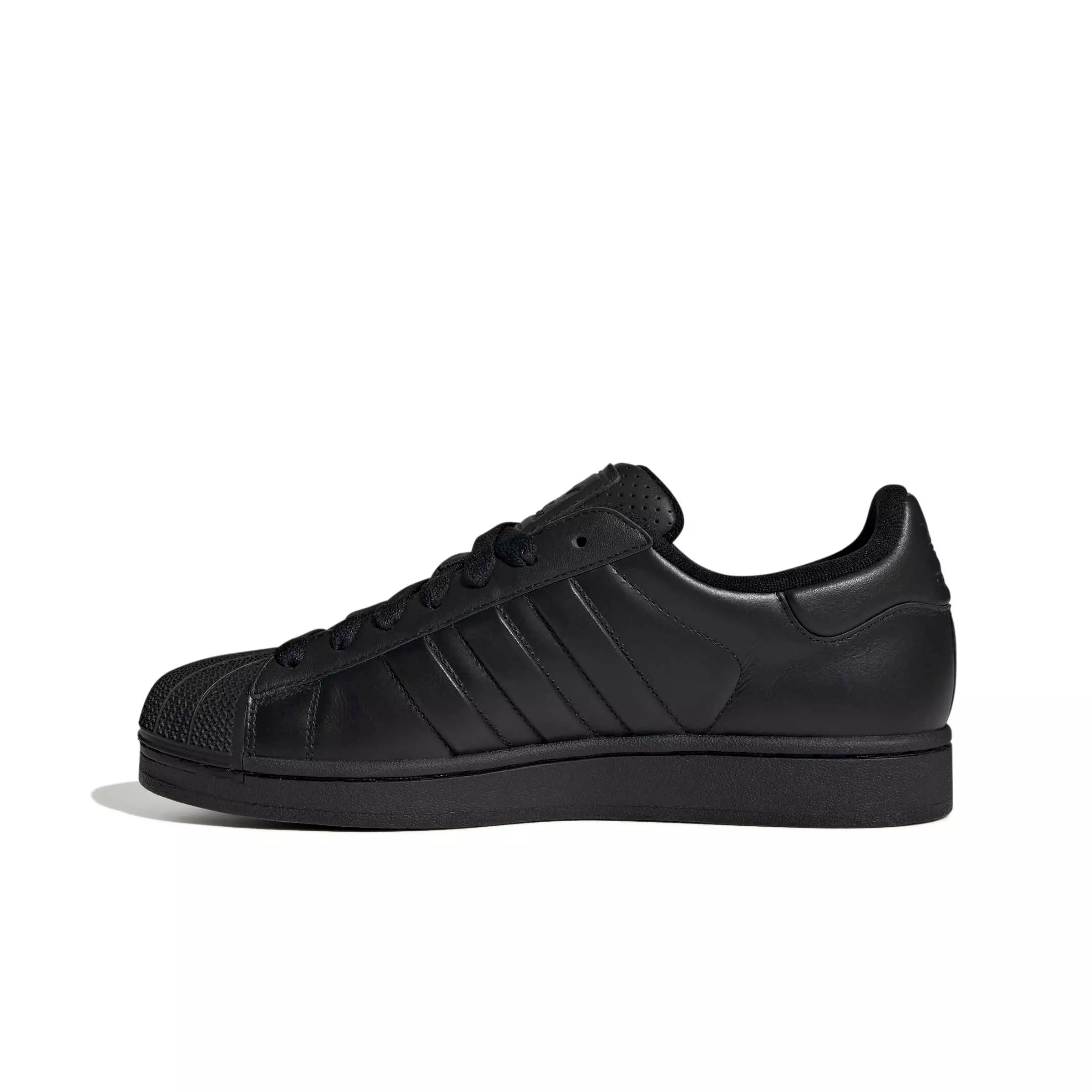 adidas Originals Superstar II "Core Black/Core Black/Better Scarlet" Men's Shoe - BLACK/BLACK/SCARLET