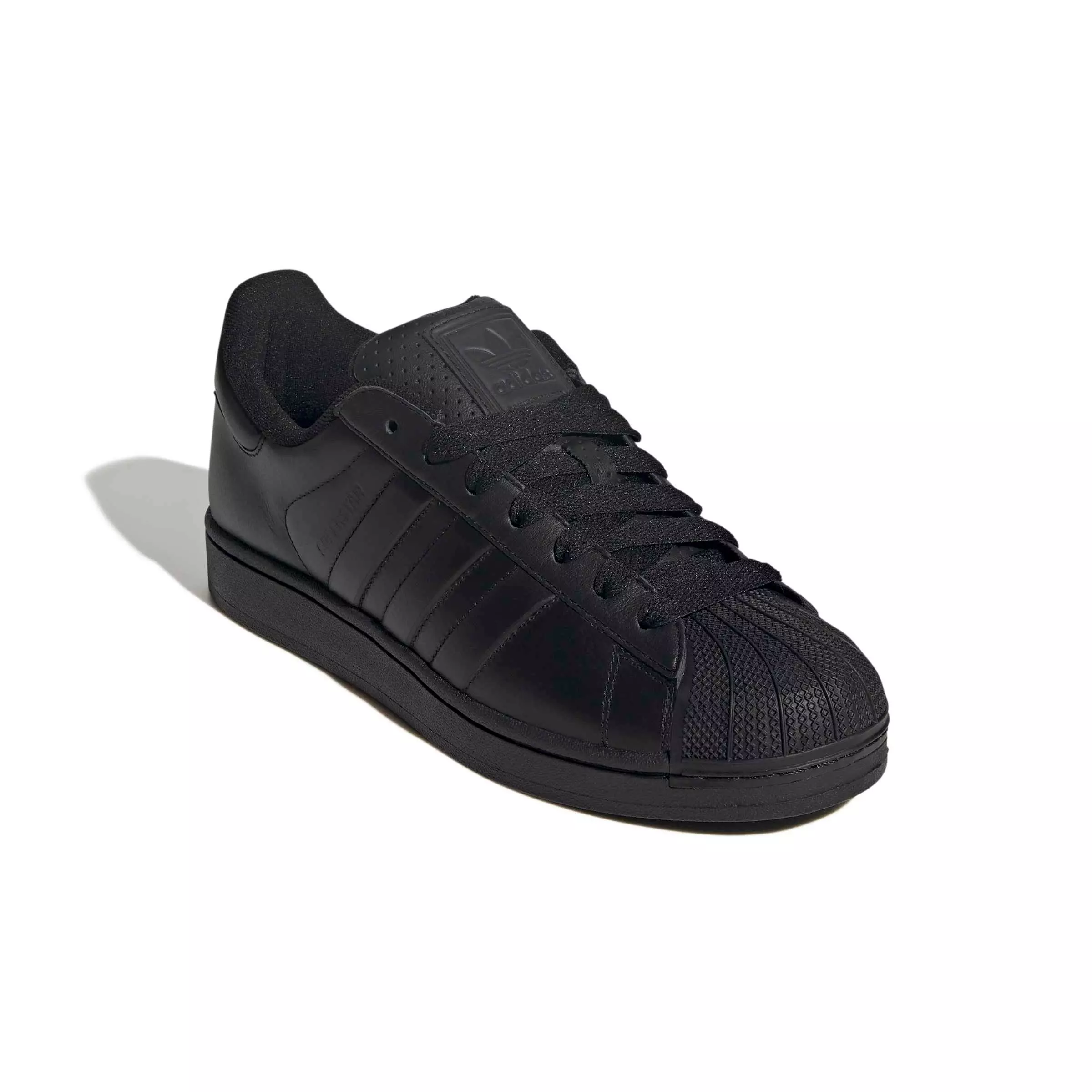 adidas Originals Superstar II "Core Black/Core Black/Better Scarlet" Men's Shoe - BLACK/BLACK/SCARLET