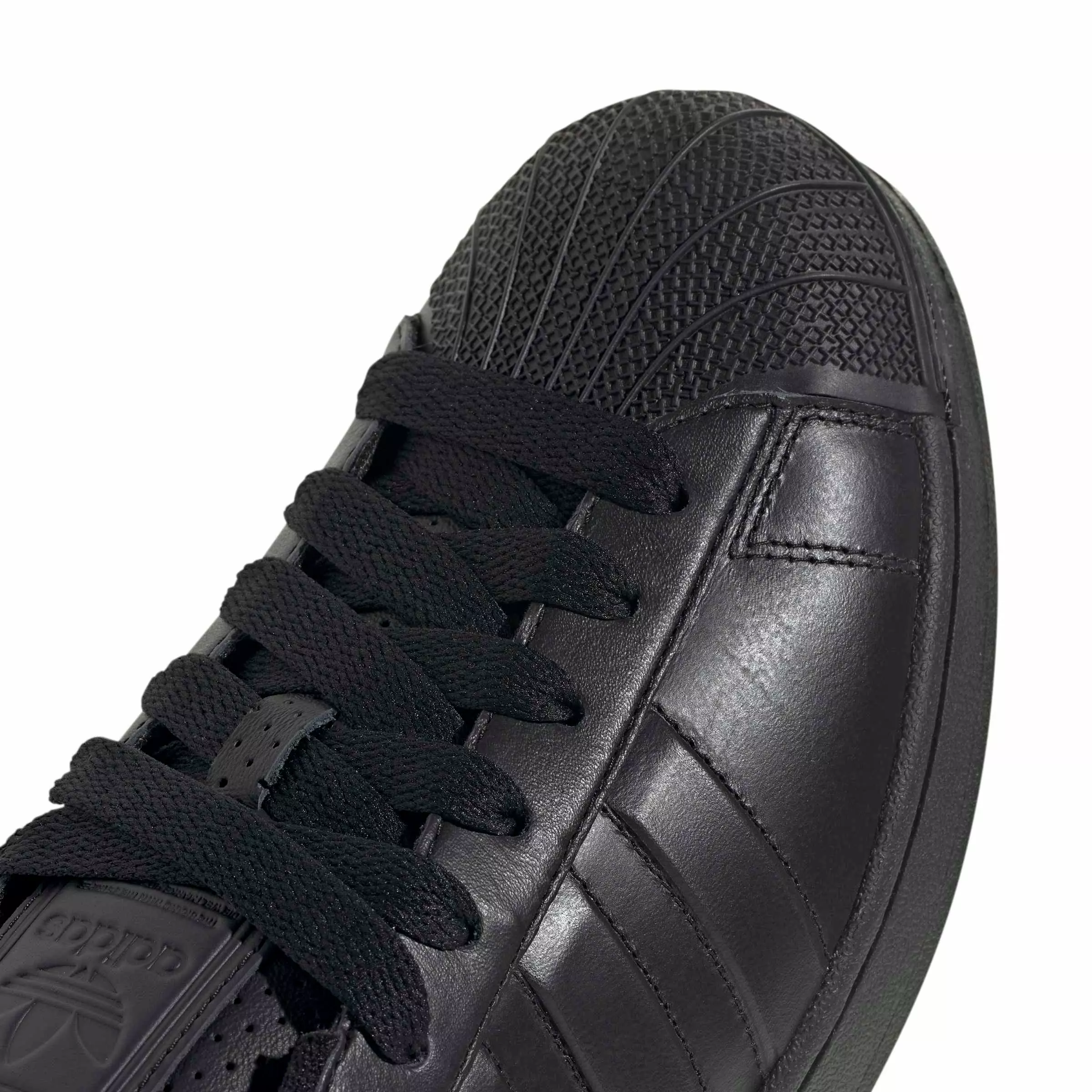 adidas Originals Superstar II "Core Black/Core Black/Better Scarlet" Men's Shoe - BLACK/BLACK/SCARLET