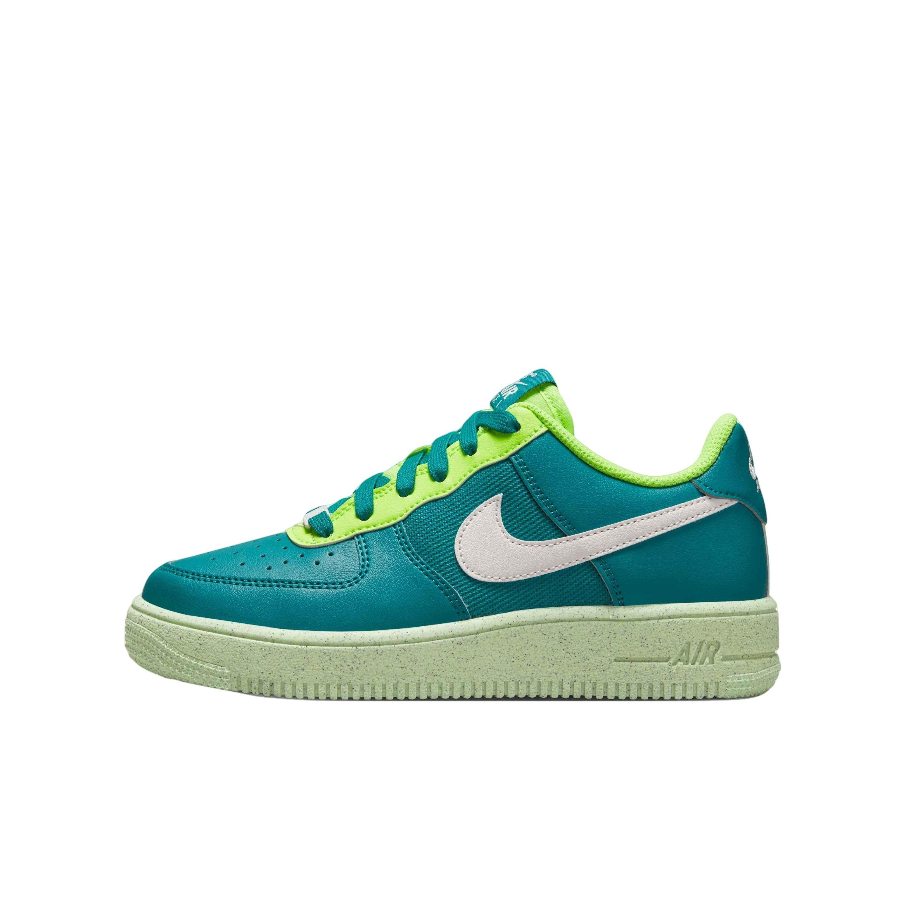 Nike Air Force 1 Crater "Bright Spruce/Phantom/Volt/Barely Volt" Grade School Boys' Shoe - SPRUCE/PHANTOM/VOLT/VOLT Thumbnail View 2