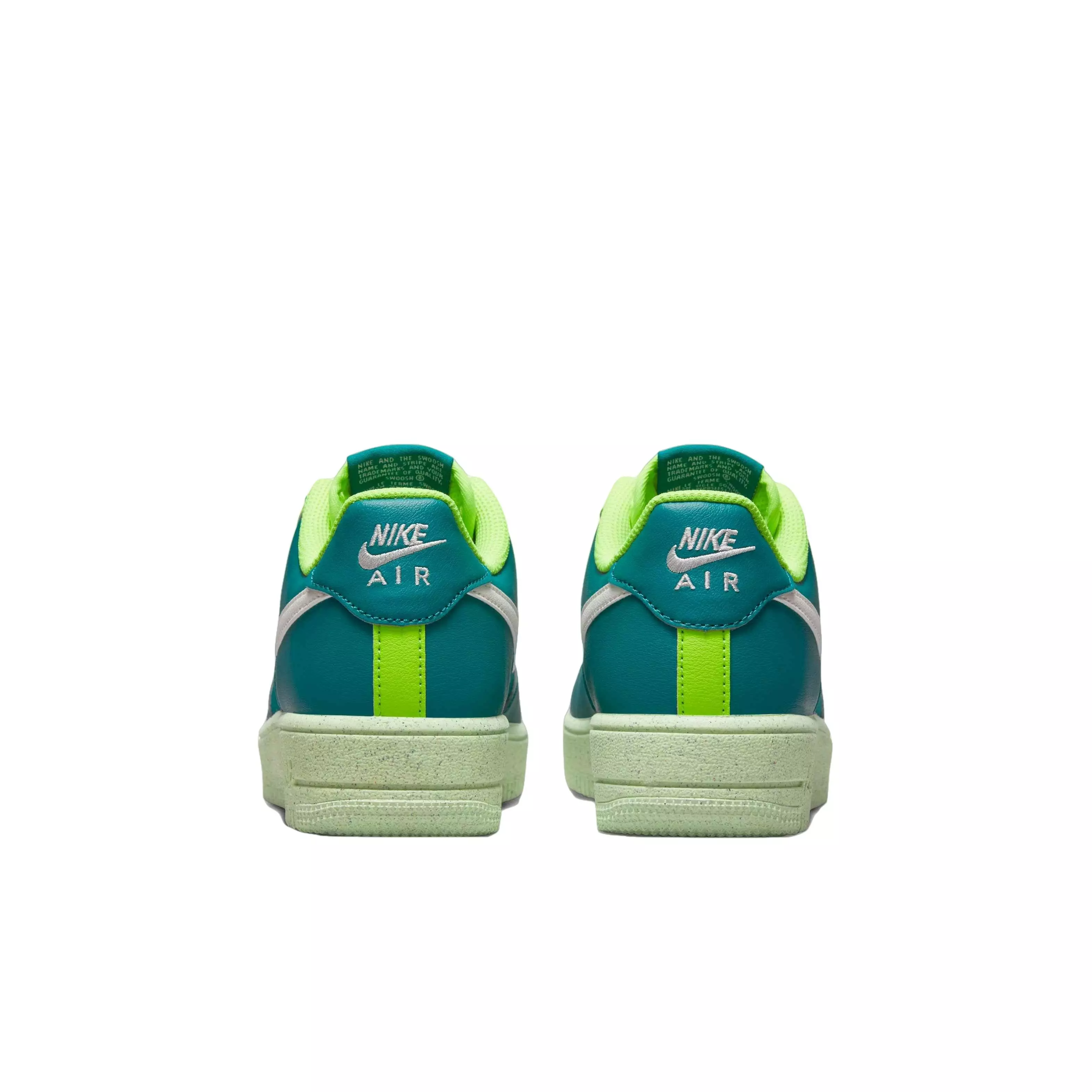 Nike Air Force 1 Crater "Bright Spruce/Phantom/Volt/Barely Volt" Grade School Boys' Shoe - SPRUCE/PHANTOM/VOLT/VOLT