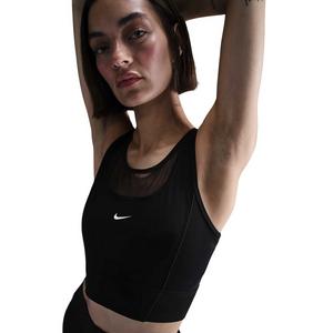 Nike Women's Pro Dri-FIT Cropped Tank Top-Black