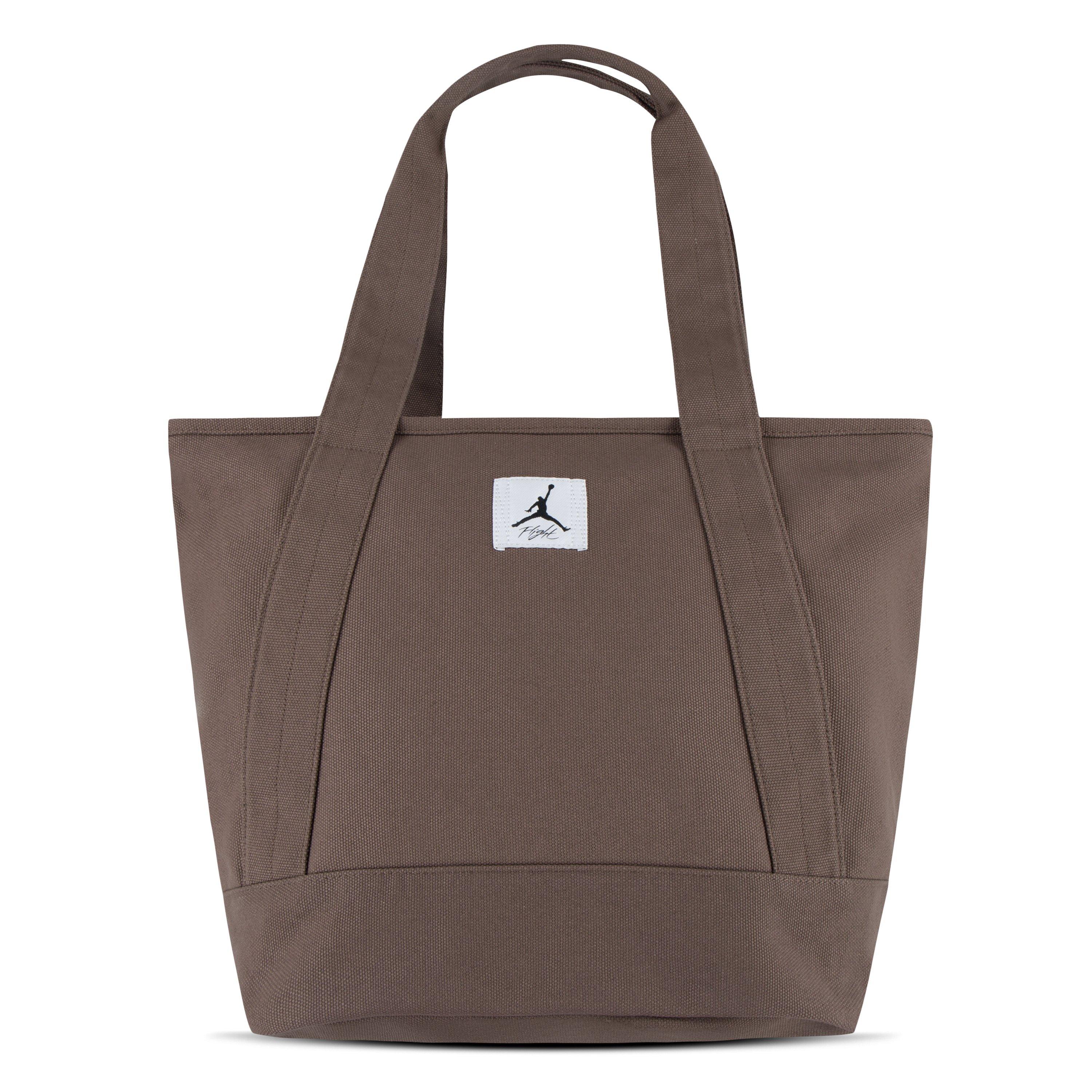 Jordan Flight Carryall Tote Bag, Brown, Size: , Polyester/Cotton