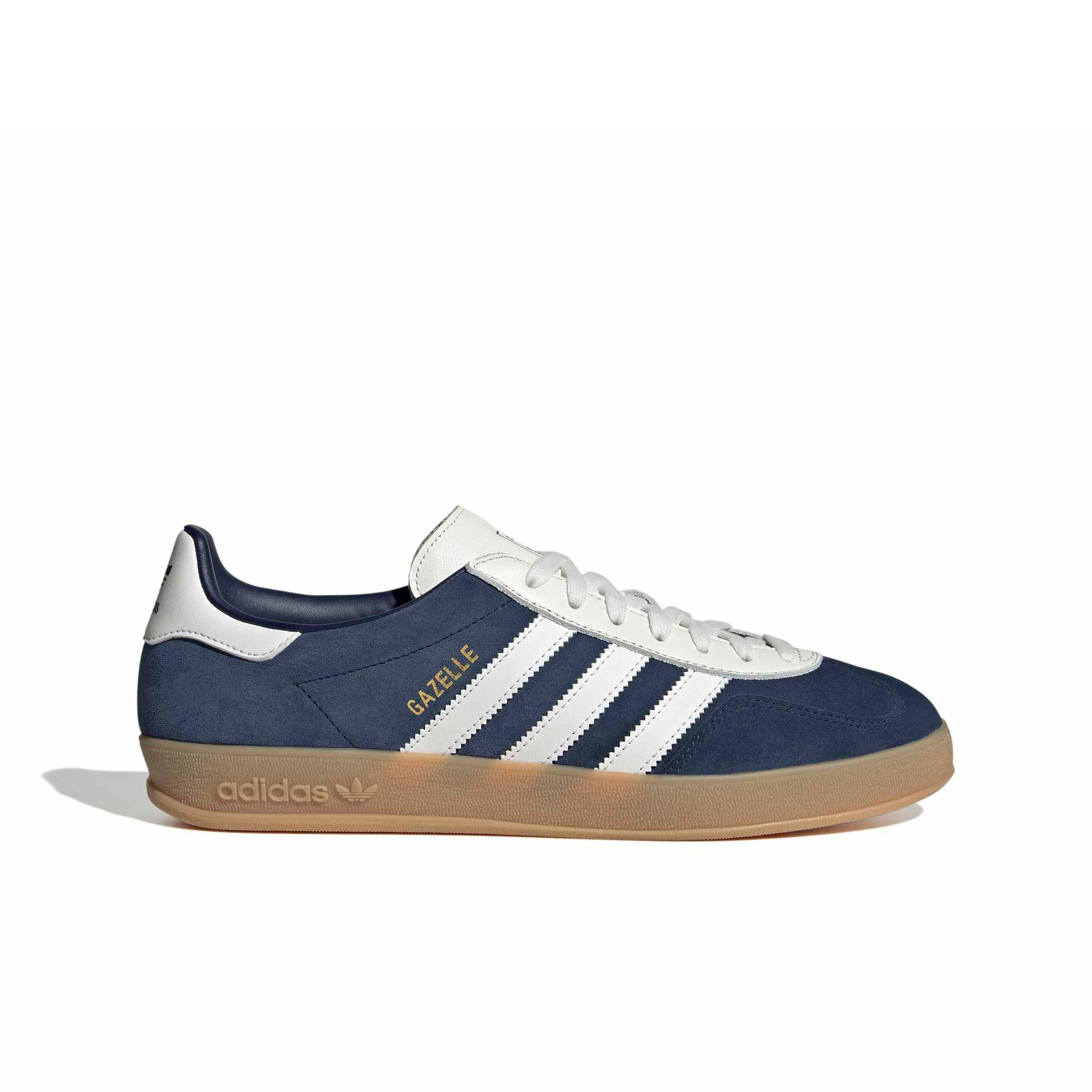 adidas Originals Gazelle Indoor "Night Indigo/Core White/Gum 3" Men's Shoe - INDIGO/WHITE/GUM Thumbnail View 1
