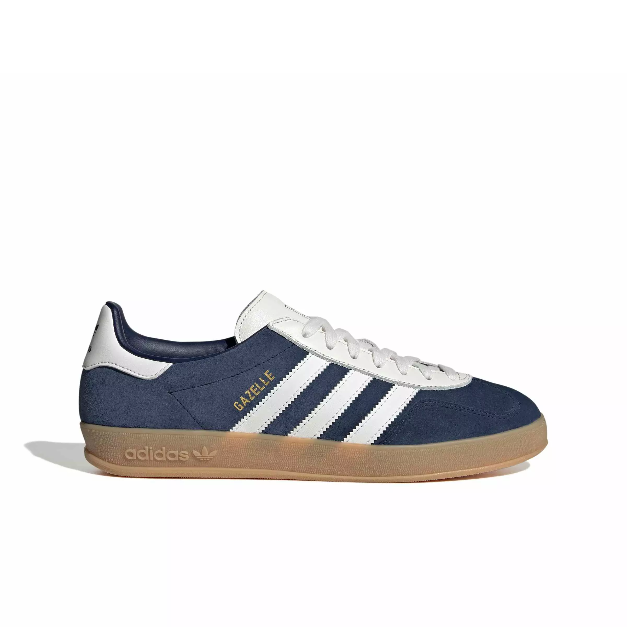 adidas Originals Gazelle Indoor "Night Indigo/Core White/Gum 3" Men's Shoe - INDIGO/WHITE/GUM