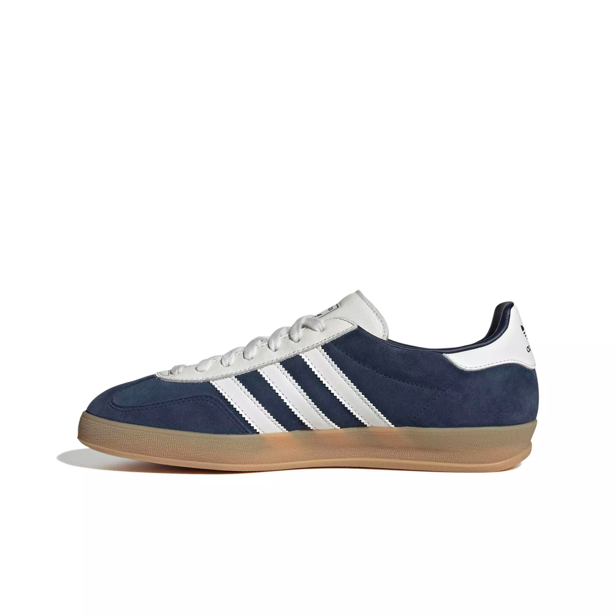 adidas Originals Gazelle Indoor "Night Indigo/Core White/Gum 3" Men's Shoe - INDIGO/WHITE/GUM