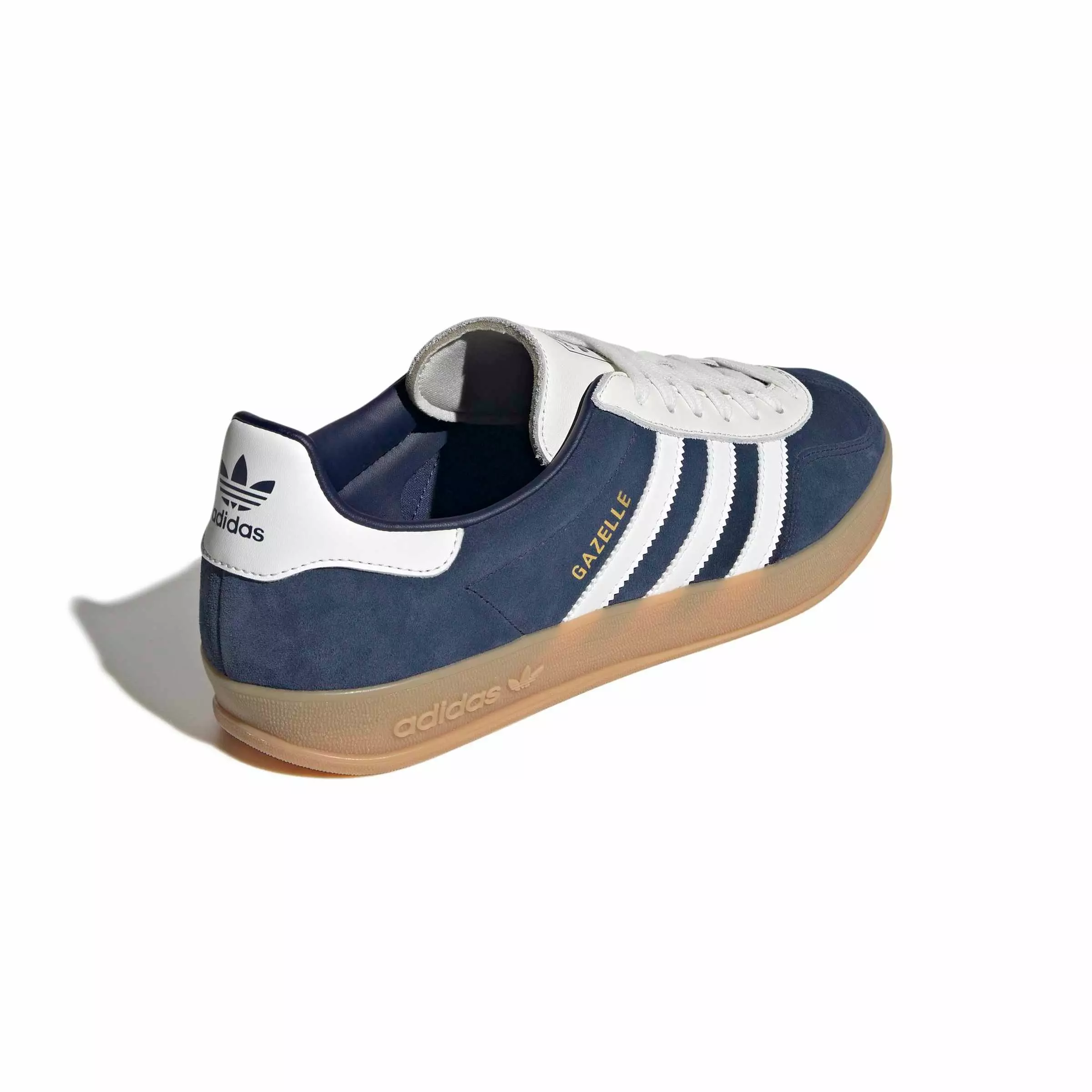adidas Originals Gazelle Indoor "Night Indigo/Core White/Gum 3" Men's Shoe - INDIGO/WHITE/GUM