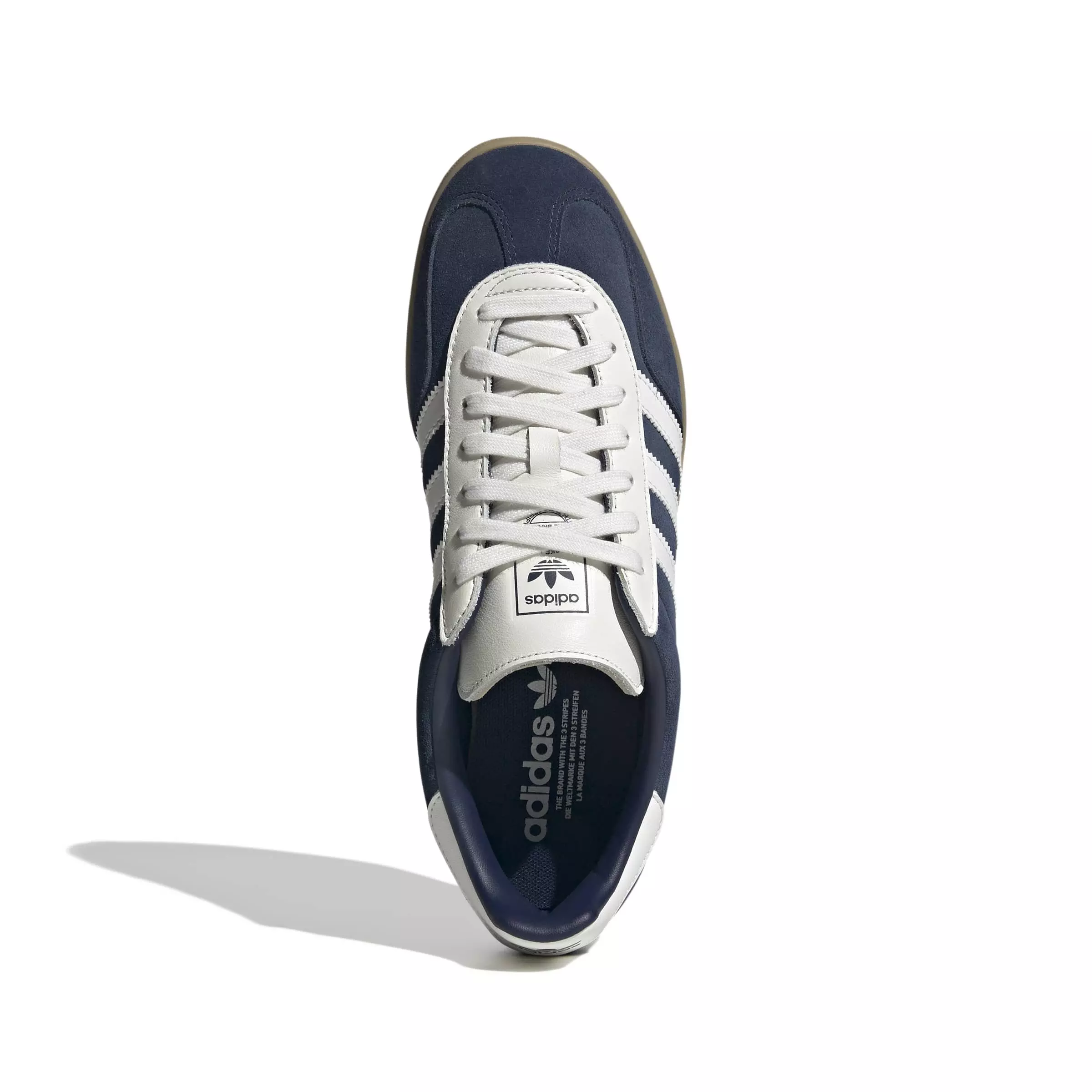 adidas Originals Gazelle Indoor "Night Indigo/Core White/Gum 3" Men's Shoe - INDIGO/WHITE/GUM