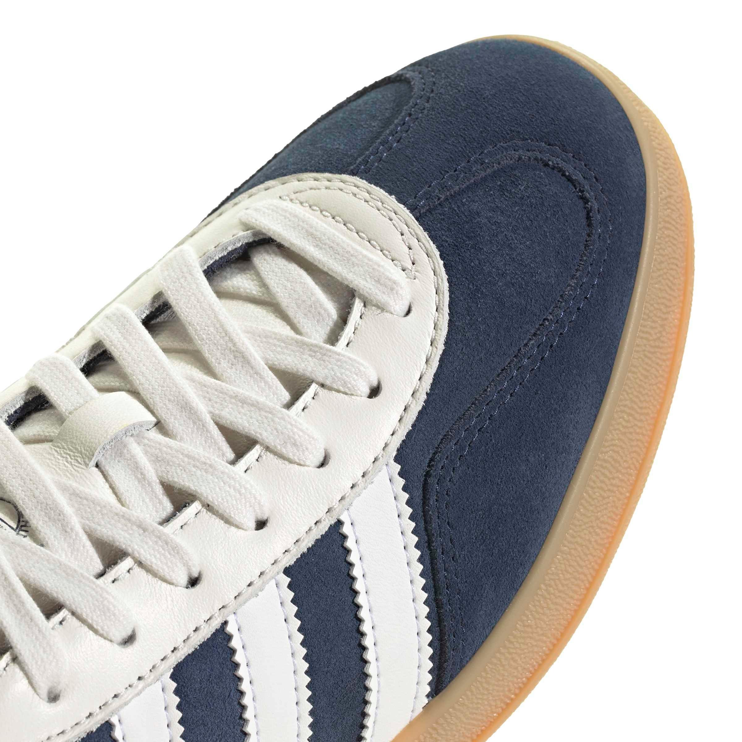 adidas Originals Gazelle Indoor "Night Indigo/Core White/Gum 3" Men's Shoe - INDIGO/WHITE/GUM Thumbnail View 7
