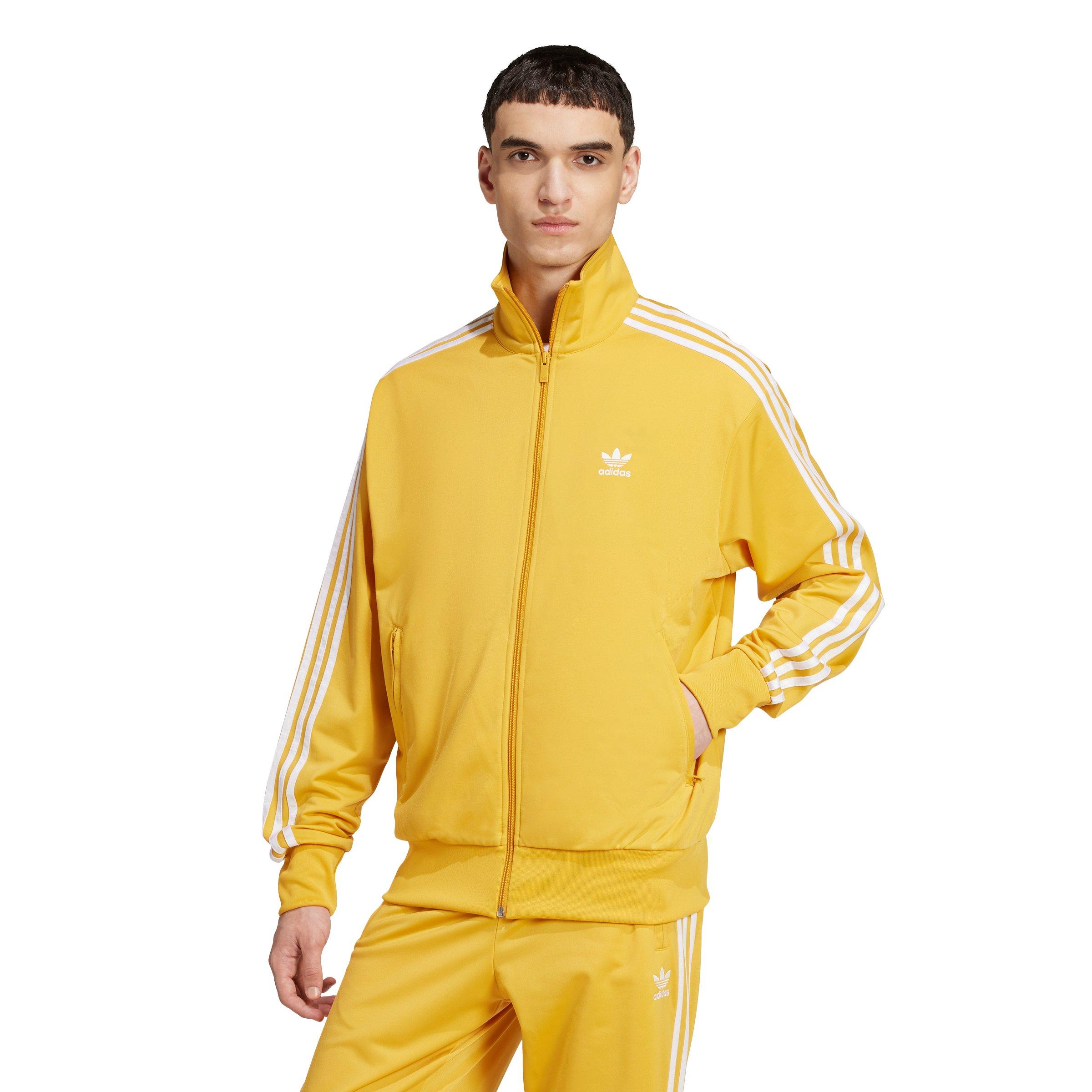 adidas Originals Men's Adicolor Firebird Track Top - Yellow