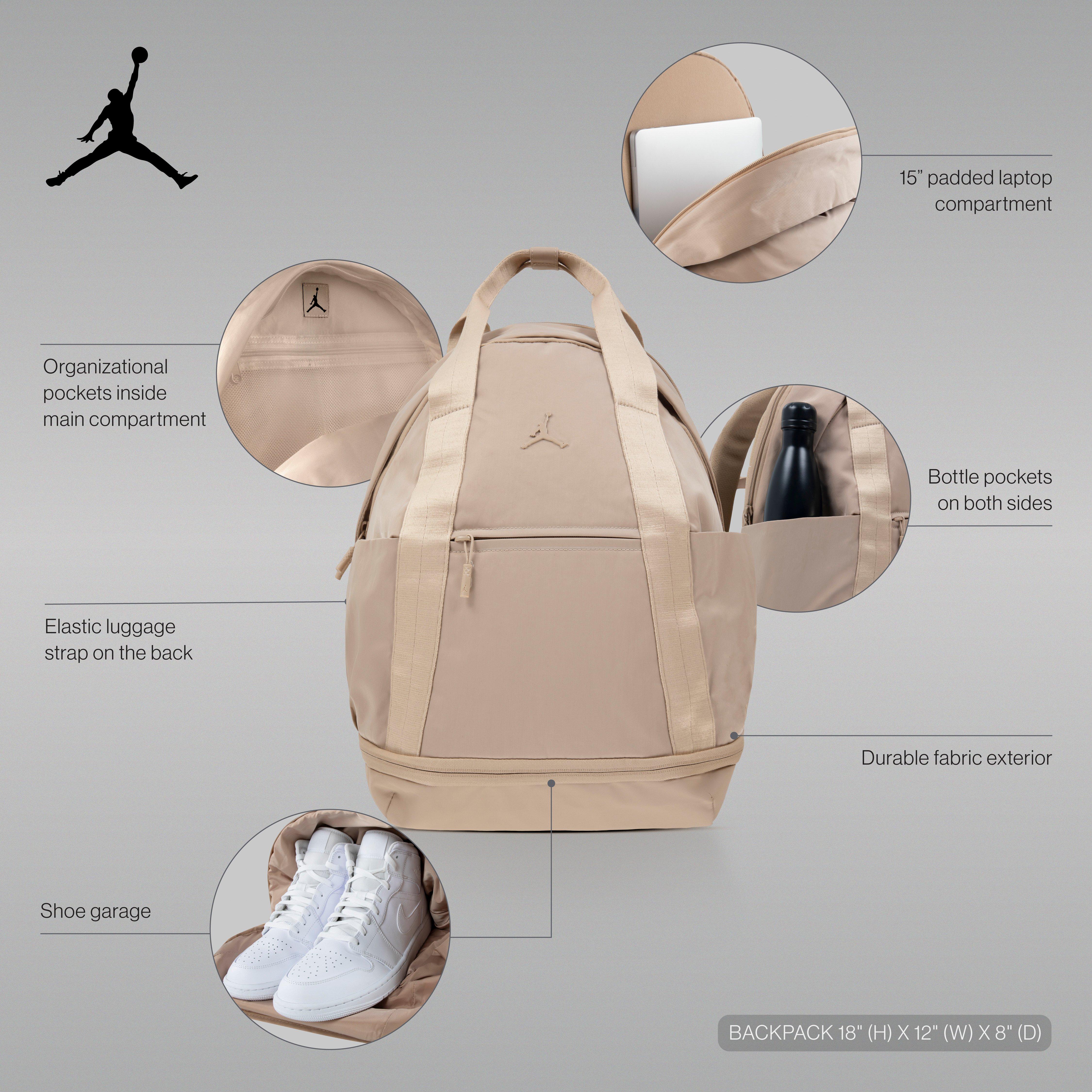 Jordan Alpha Backpack - Brown - BROWN Thumbnail View 10