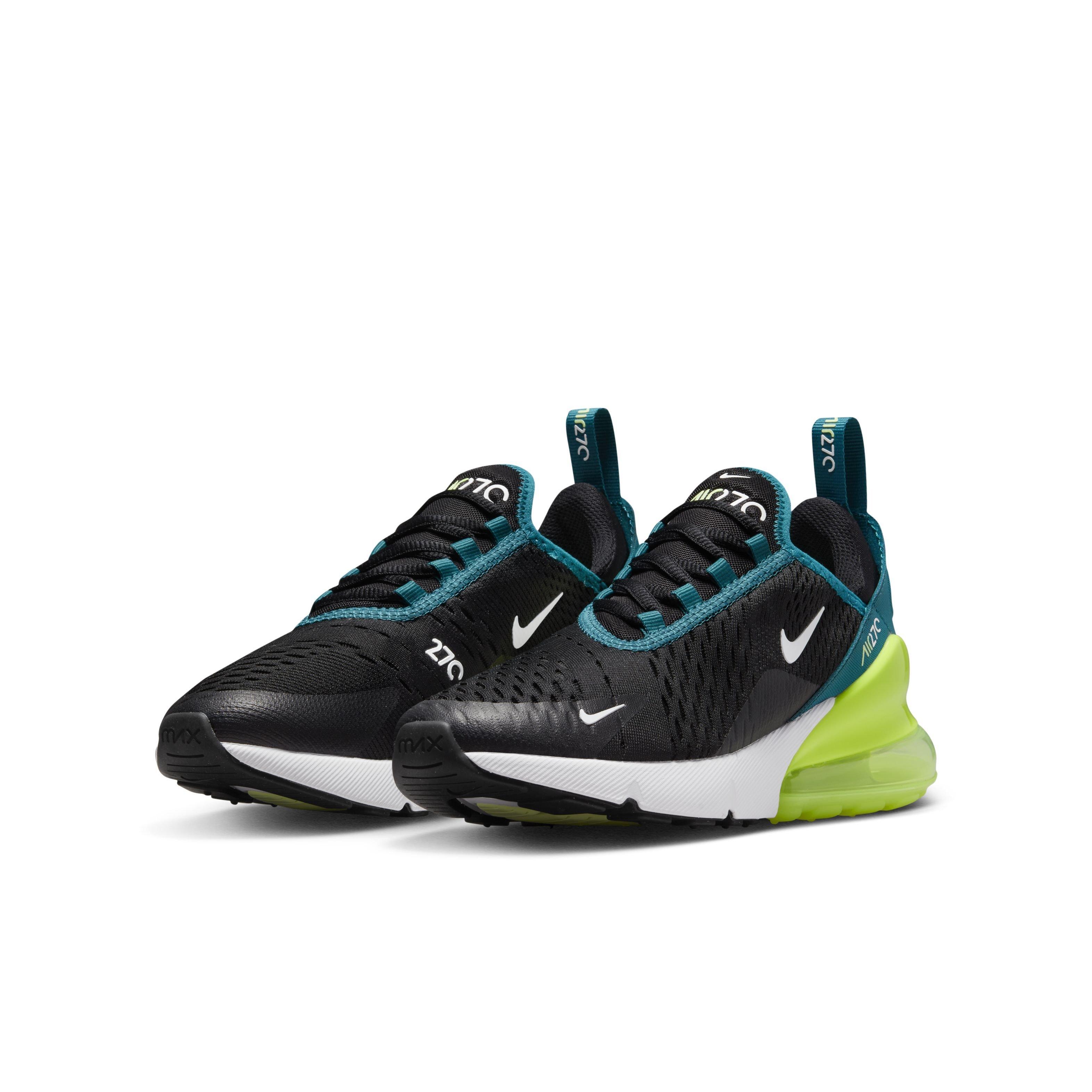 Nike Air Max 270 White/Black/Photo Blue Grade School Boys' Shoe - Hibbett