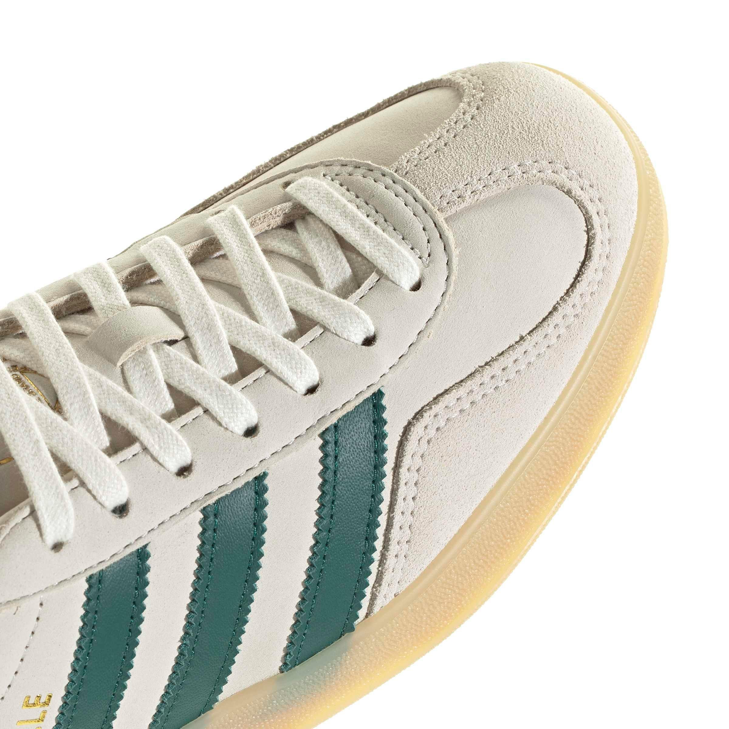 adidas Originals Gazelle Indoor "Cream White/Collegiate Green/Gum 3" Men's Shoe - CREAM/GREEN/GUM Thumbnail View 7