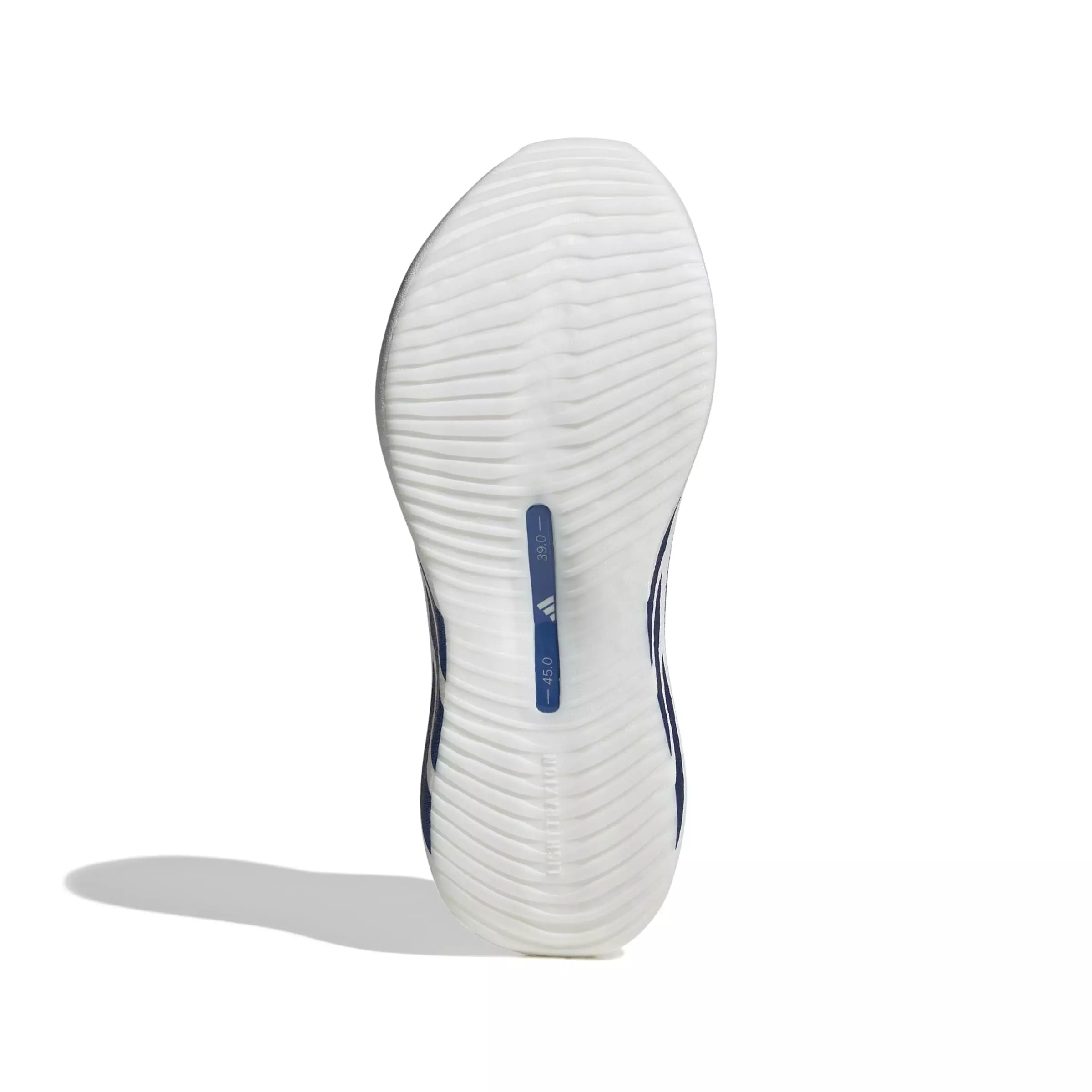 adidas Hyperboost Edge "Ftwr White/Eqt Blue/Zero Metallic" Women's Running Shoe - WHITE/BLUE/ZERO