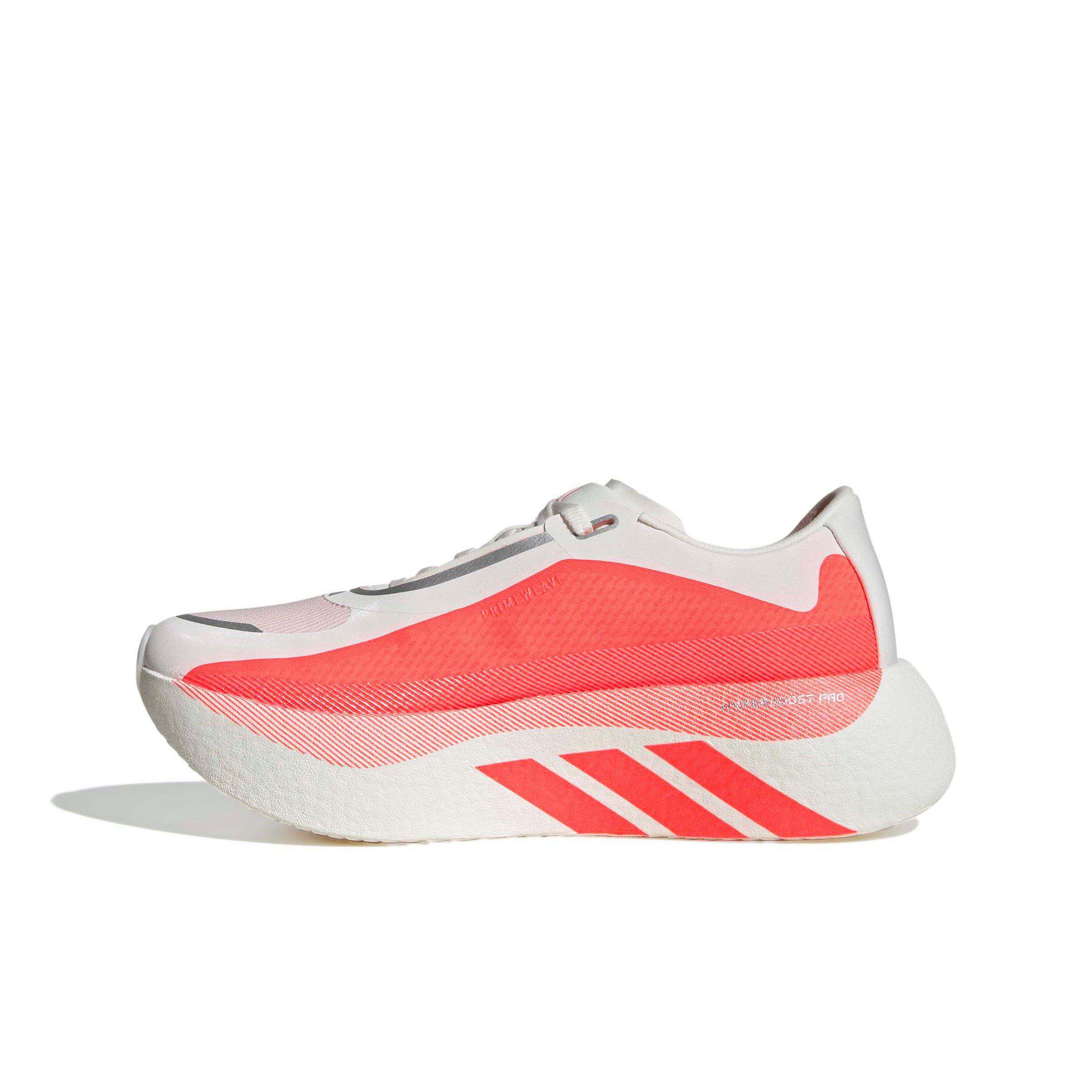 adidas Hyperboost Edge "Hyper White/Solar Turbo/Solar Turbo" Women's Running Shoe - WHITE/TURBO/TURBO