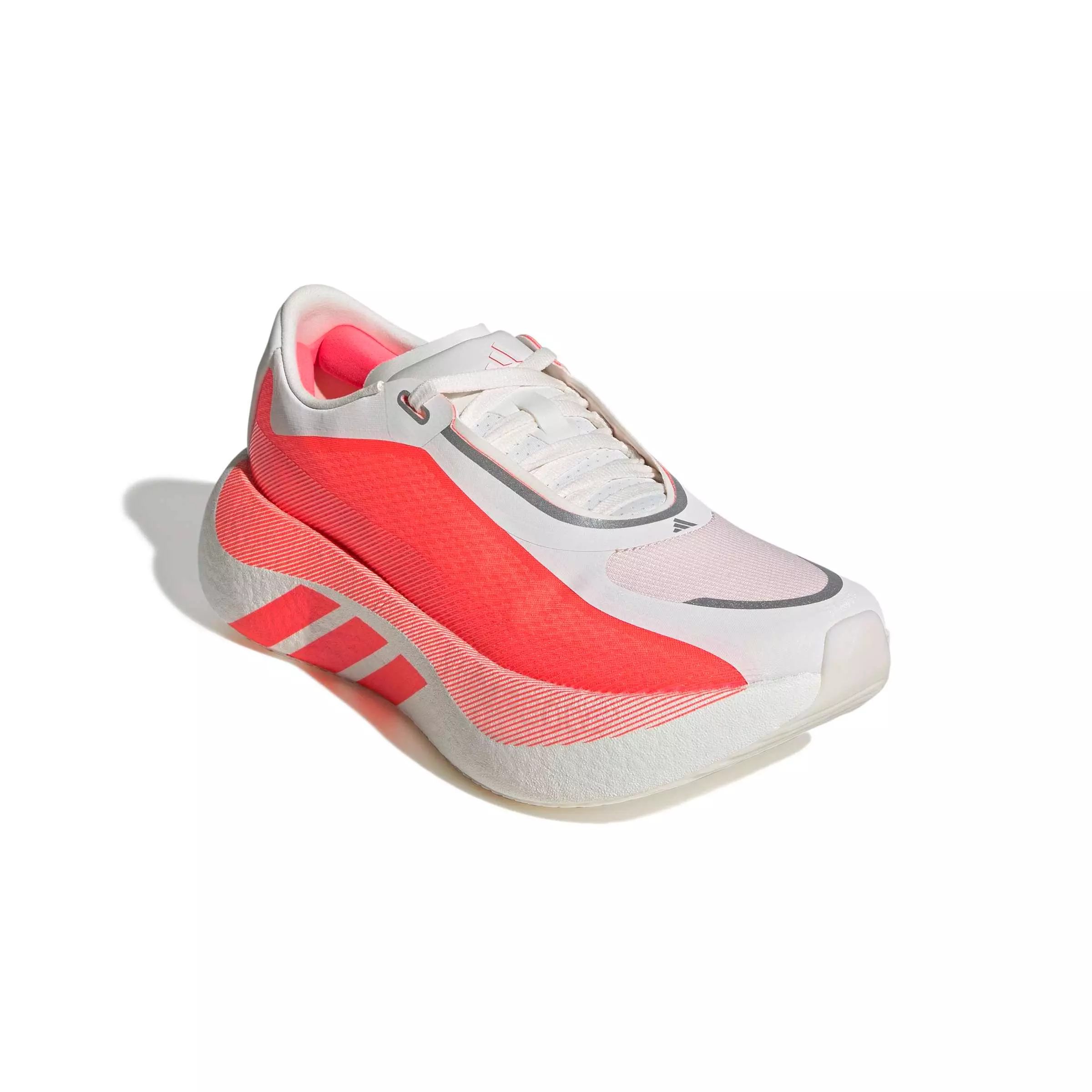 adidas Hyperboost Edge "Hyper White/Solar Turbo/Solar Turbo" Women's Running Shoe - WHITE/TURBO/TURBO